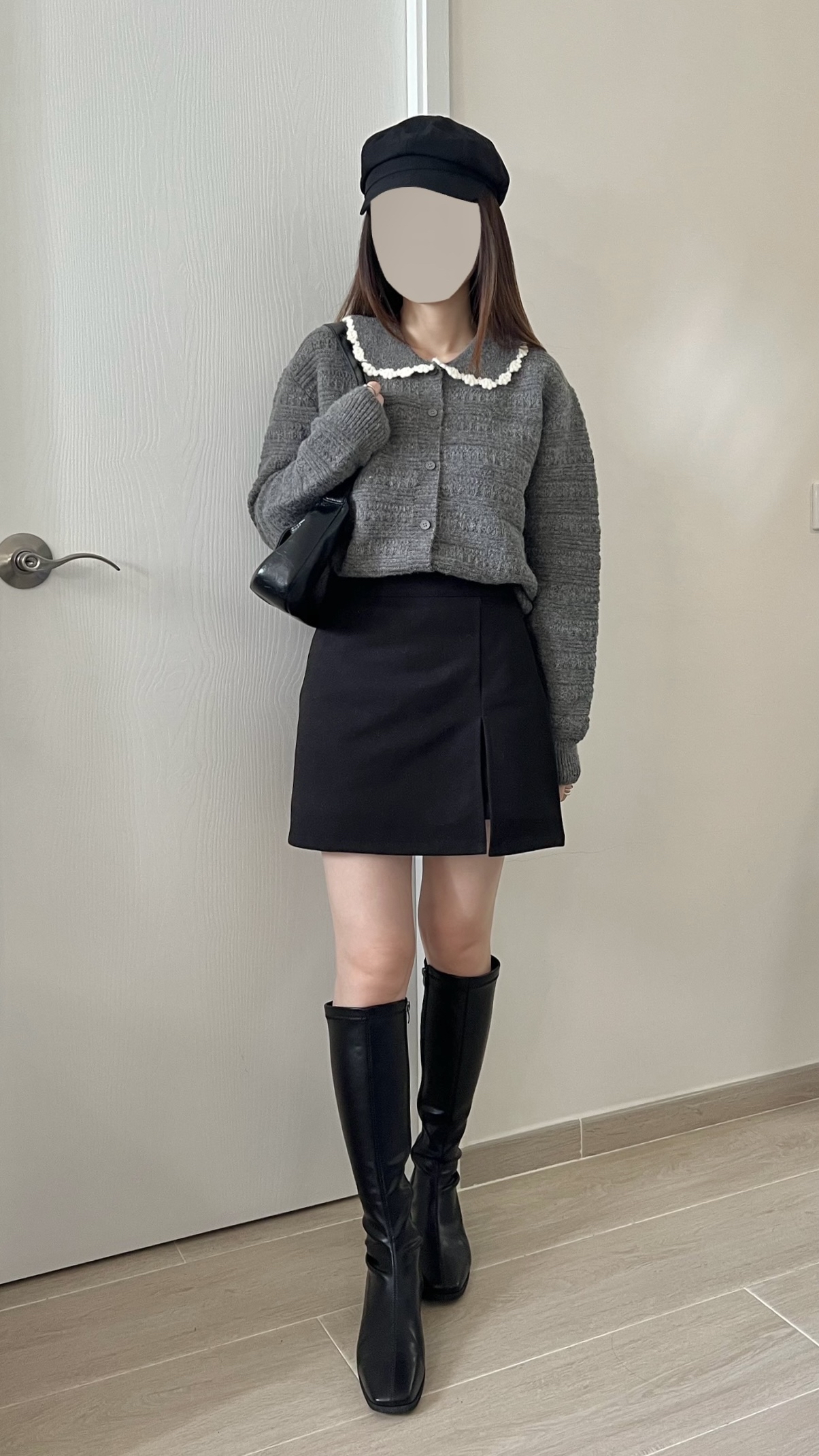 娃娃領甜美花紋上衣 可2穿 現貨