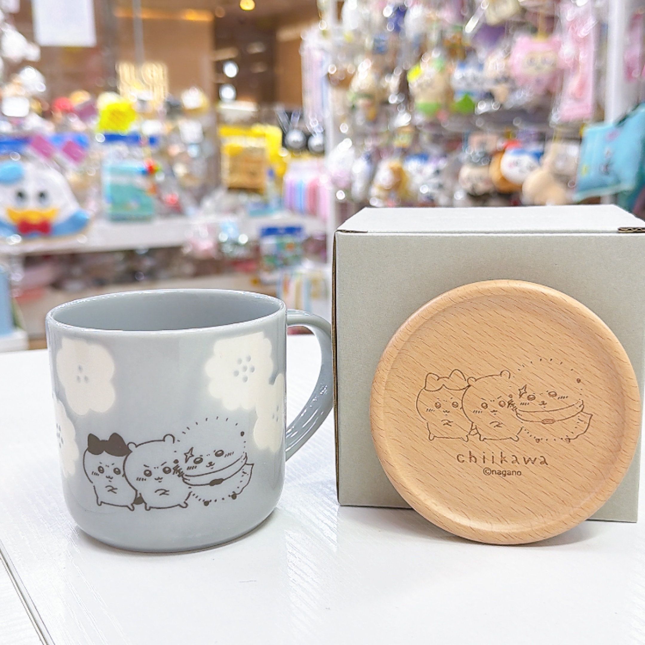 日本直送chiikawa 新款杯墊連陶瓷杯