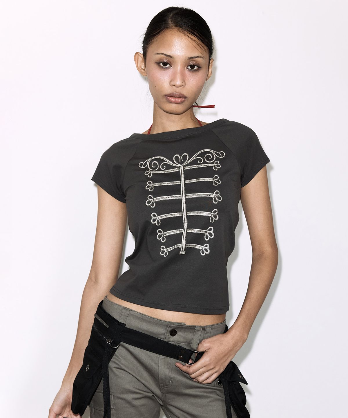 🇰🇷訂購｜FANCY CLUB 26SS｜Imperial Boatneck Top 2色