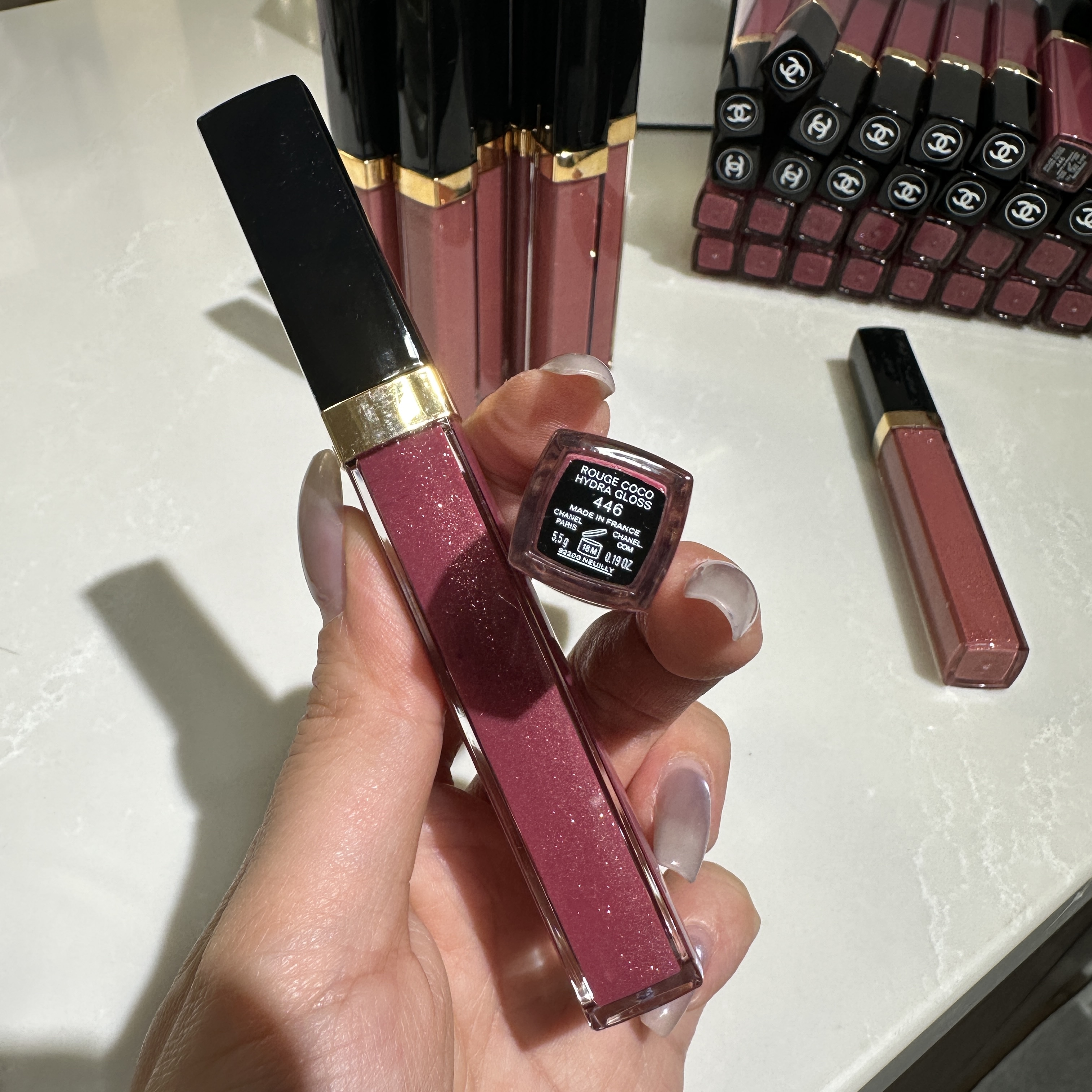 🔥無盒自用抵買!🔥 Chanel 香奈兒 ROUGE COCO 極致持久水潤唇彩 可可閃亮唇蜜 #442 #445 #446