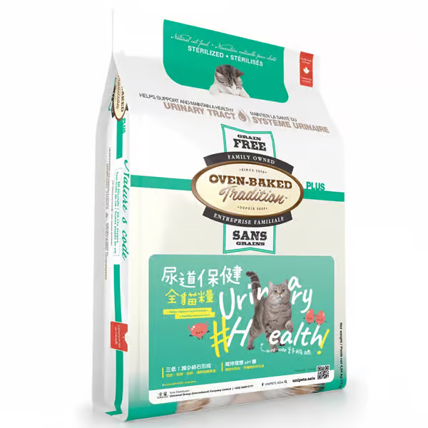 Oven-Baked 尿道保健全貓糧 5LB/10LB