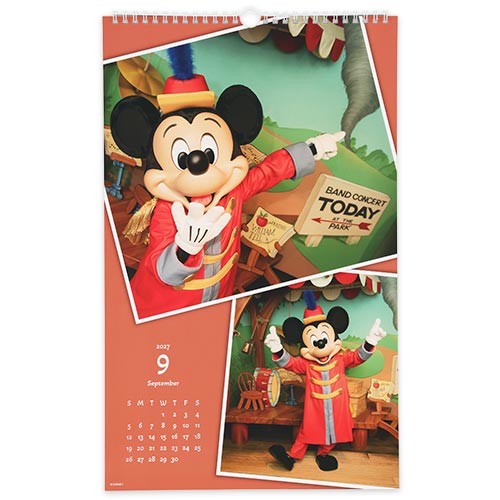 【預訂】TDR Mickey 座枱曆 2027