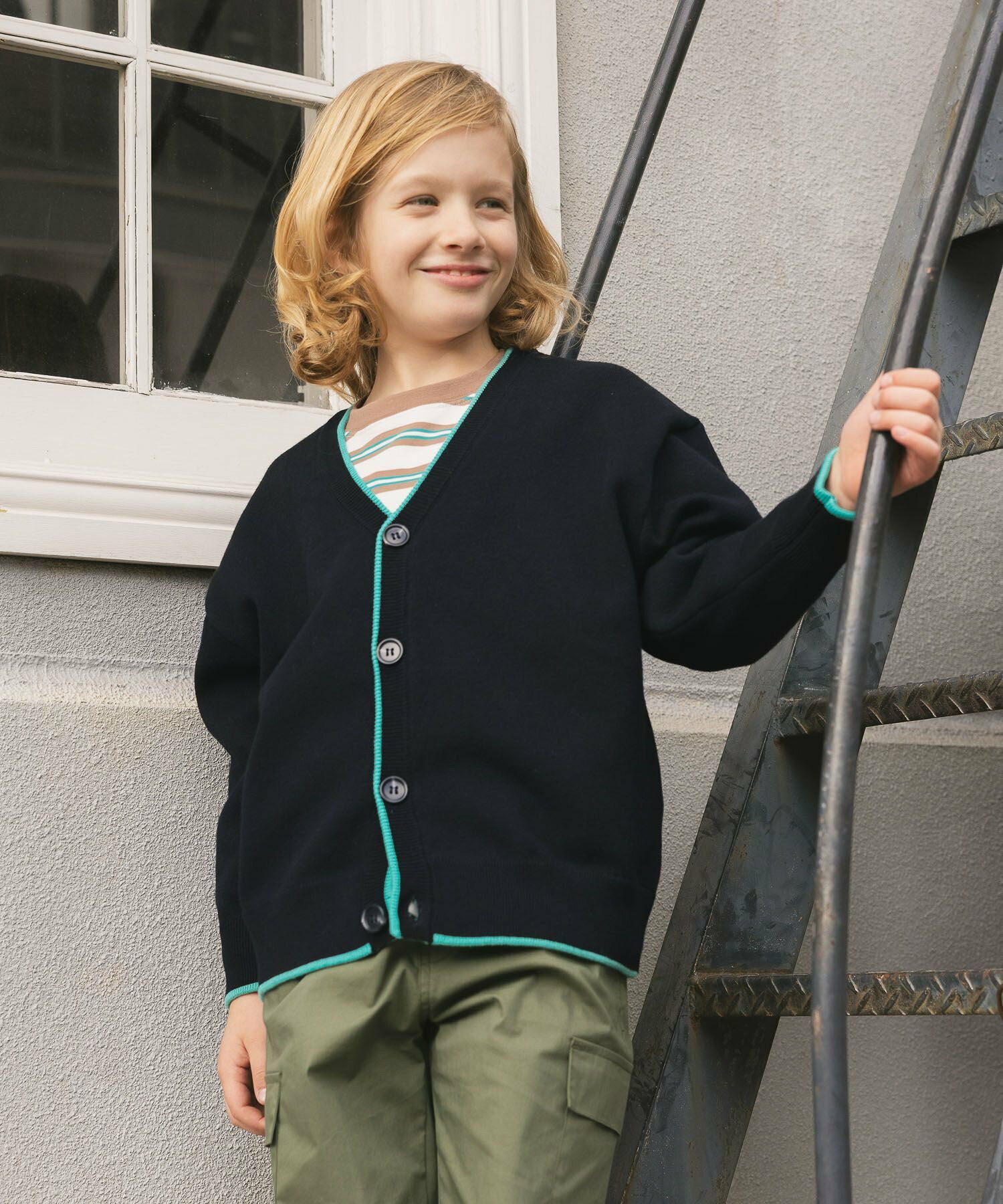 🆕【⭐訂購⭐】🌀 🇯🇵 日本直送 配色綑邊 可機洗 針織外套［2款選］🌀 [ELCA-0190][260330]