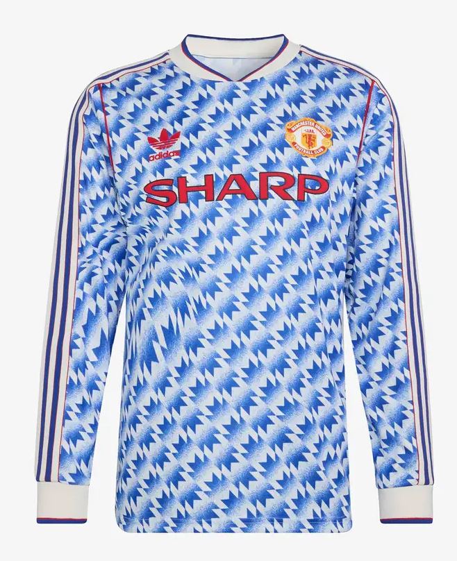 預訂 曼聯 90年作客 短袖 復刻