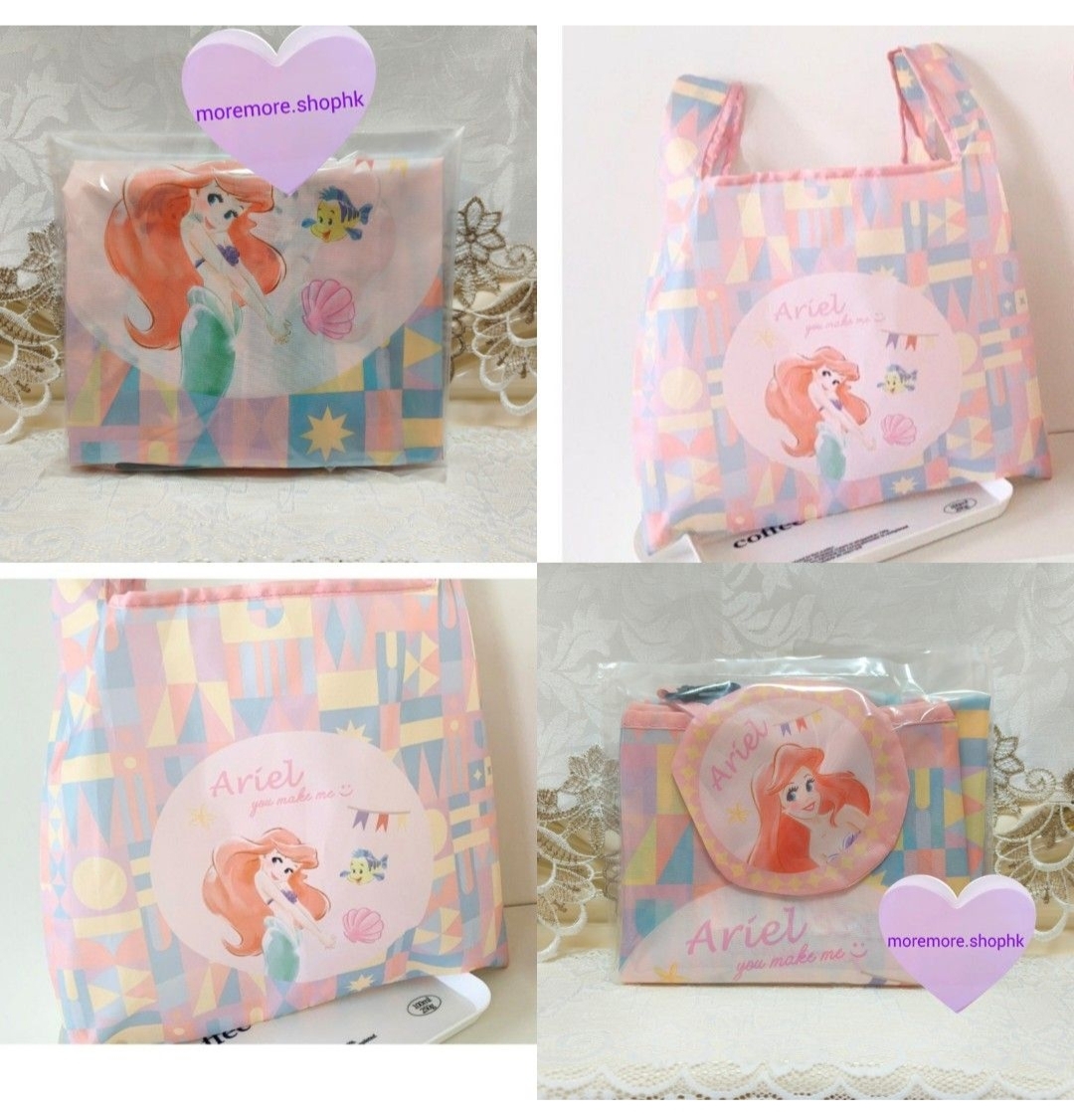 現貨💜正版💜 美人魚 ariel 美人魚公主 mermaid thelittlemermaid 小美人魚  小魚仙 環保袋 購物袋 袋 美人魚環保袋 美人魚購物袋 美人魚袋 ariel環保袋 ariel購物袋 ariel袋 可折疊環保袋 😃