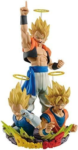 Banpresto, Com:Figuration Set (Vol. 1 + Vol. 2):  Dragon Ball Z, Super Saiyan Gogeta, Vegeta and Son Goku 龍珠Z 超級撒亞人 悟吉達, 比達, 孫悟空