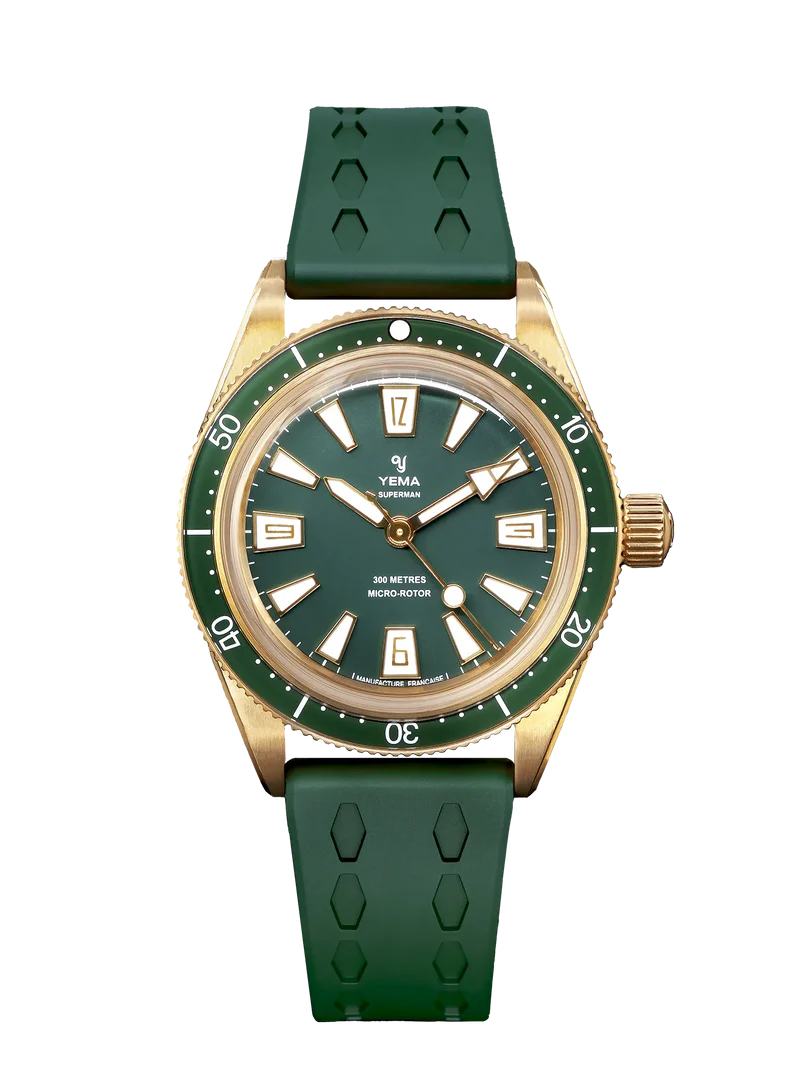 YEMA - Skin Diver Slim Bronze CMM.20 - 12.26.20.34.ZN.U4 Green