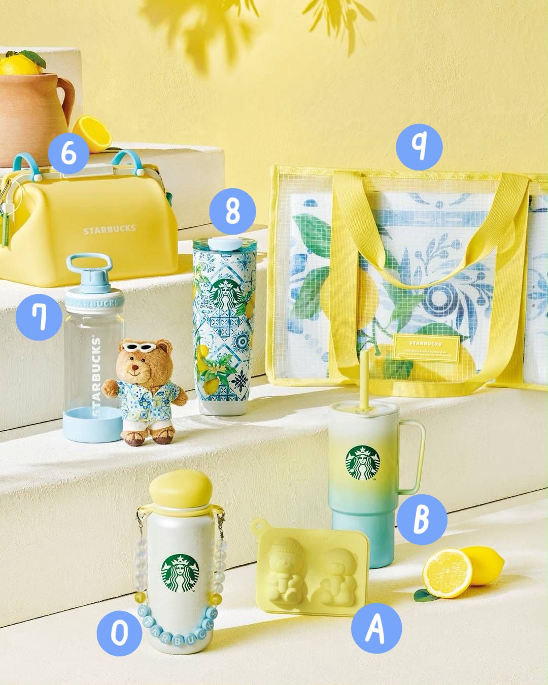 最新｜韓國 Starbucks 星巴克 夏日Citrusy Summer 系列