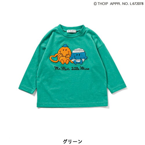 🆕【⭐訂購⭐】日本直送 🇯🇵🌀#MrMenLittleMiss 立體sagara刺繡貼花 長袖Tee［4款選］🌀 [ELIA-0008][261004]