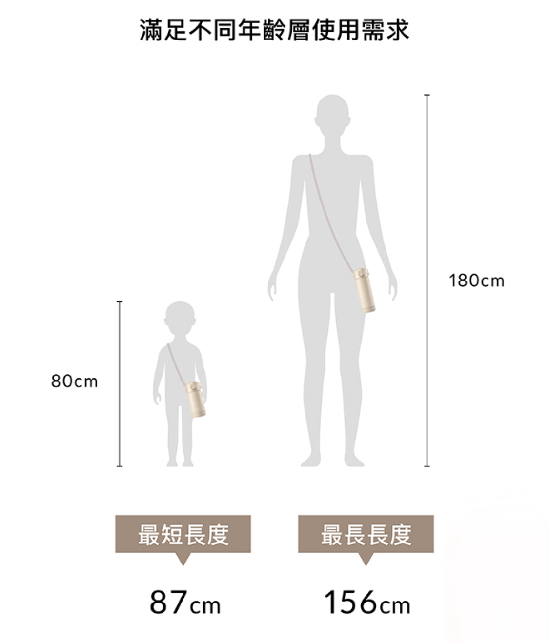 Simba 不鏽鋼保溫瓶背帶
