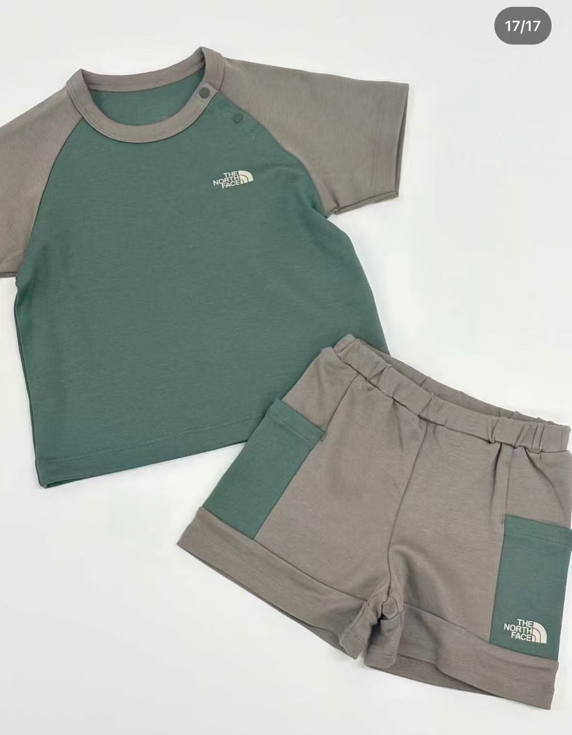 0674 TNF 拼接系列套裝 