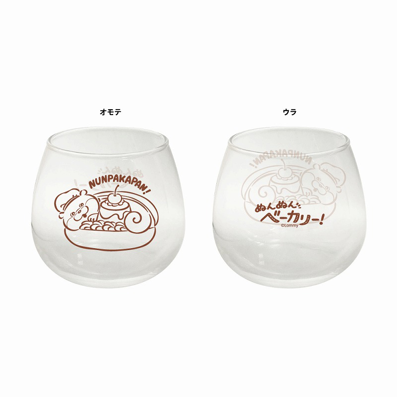 日本預訂📍可愛謊言的水獺麵包店造型系列 - 圓款玻璃杯 20/3日本開售