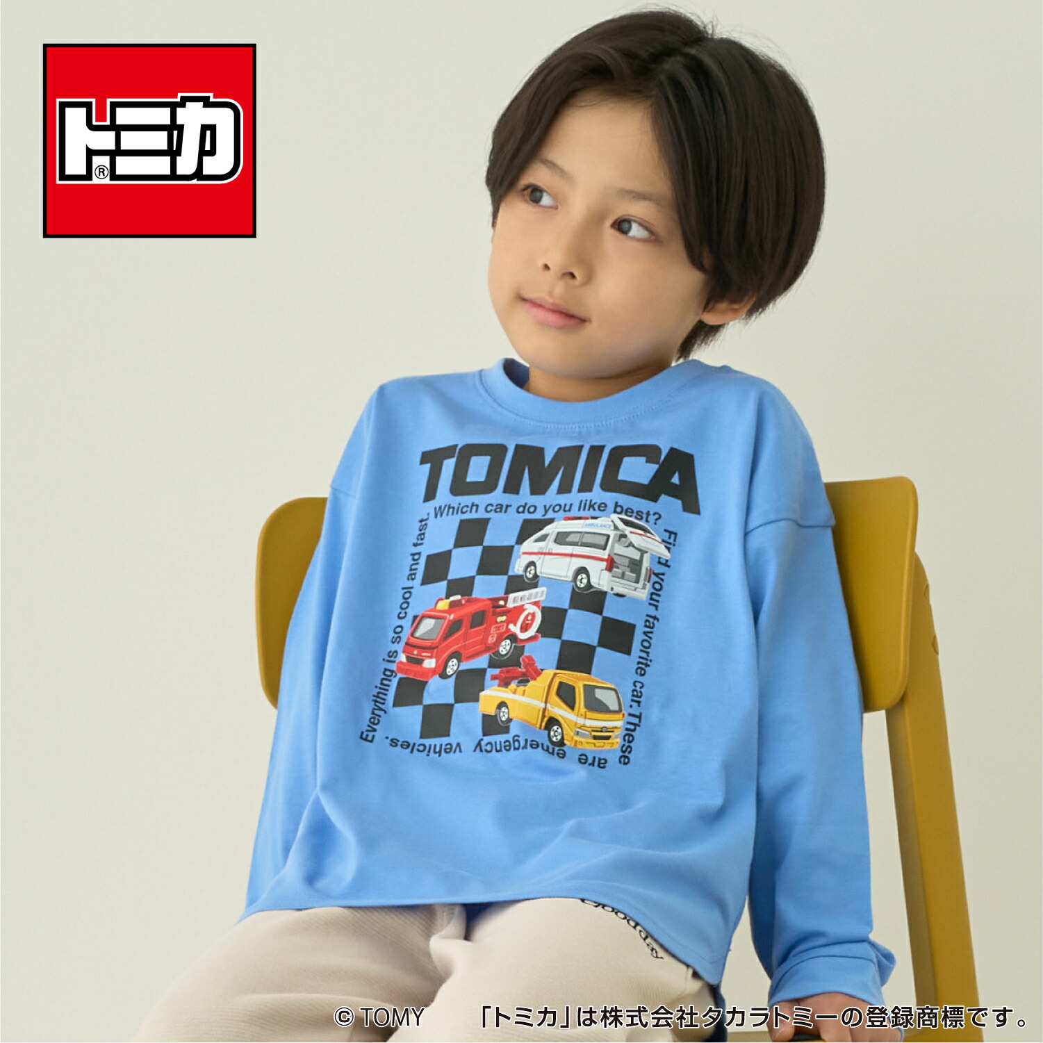 🆕【⭐訂購⭐】日本直送 🇯🇵🌀#Tomica 寬鬆版型 圓弧下擺 印花長袖Tee［4款選］🌀[ELHA-0060][260914]