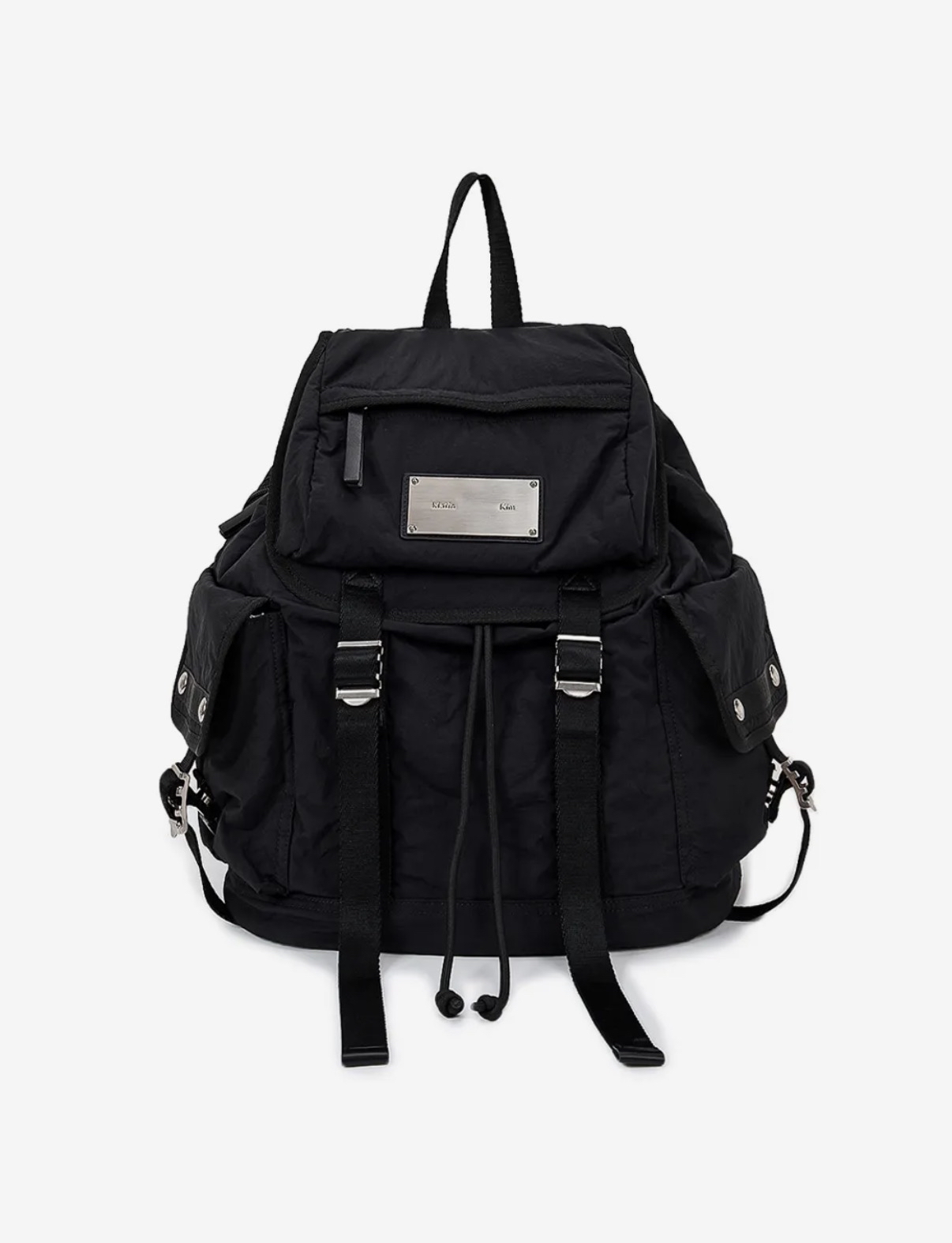 MATIN KIM特價場 POCKET UTILITY LARGE BACK PACK IN BLACK