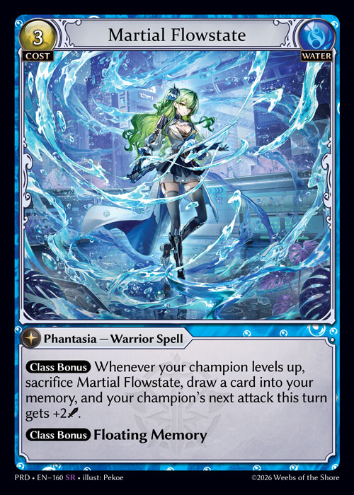 FOIL - Martial Flowstate / PRD-160 (SR)