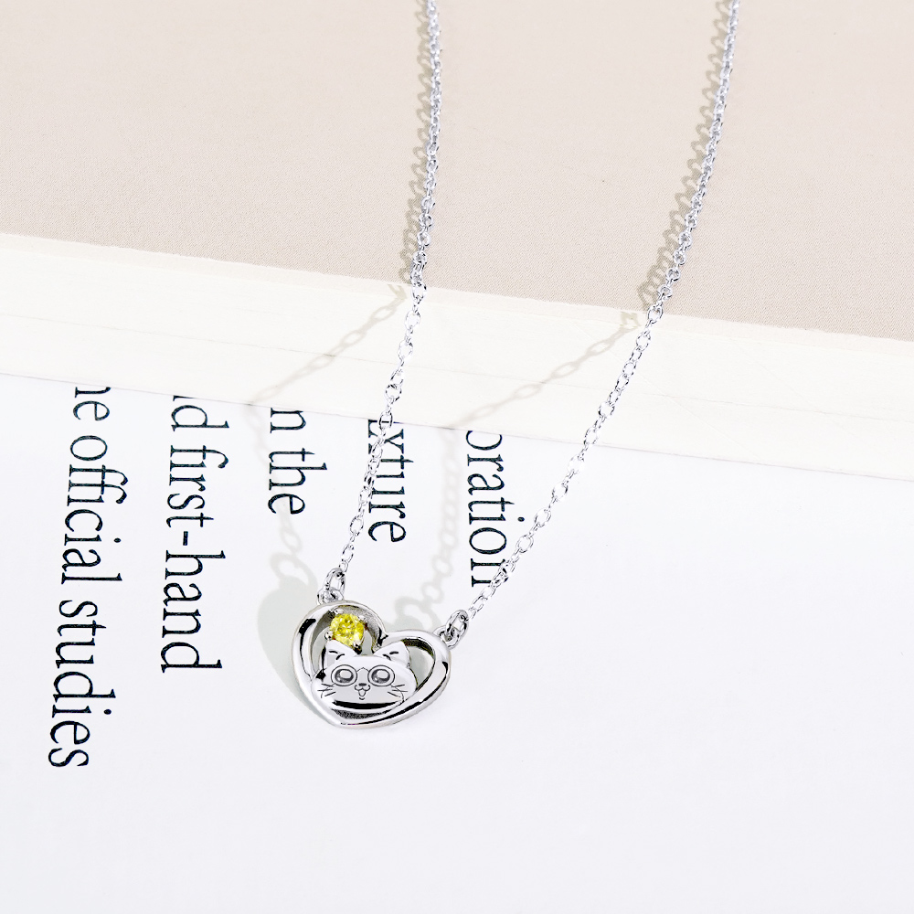 📦訂購 台灣限定 STORY 故事銀飾 轉生成貓咪的大叔 純銀頸鏈