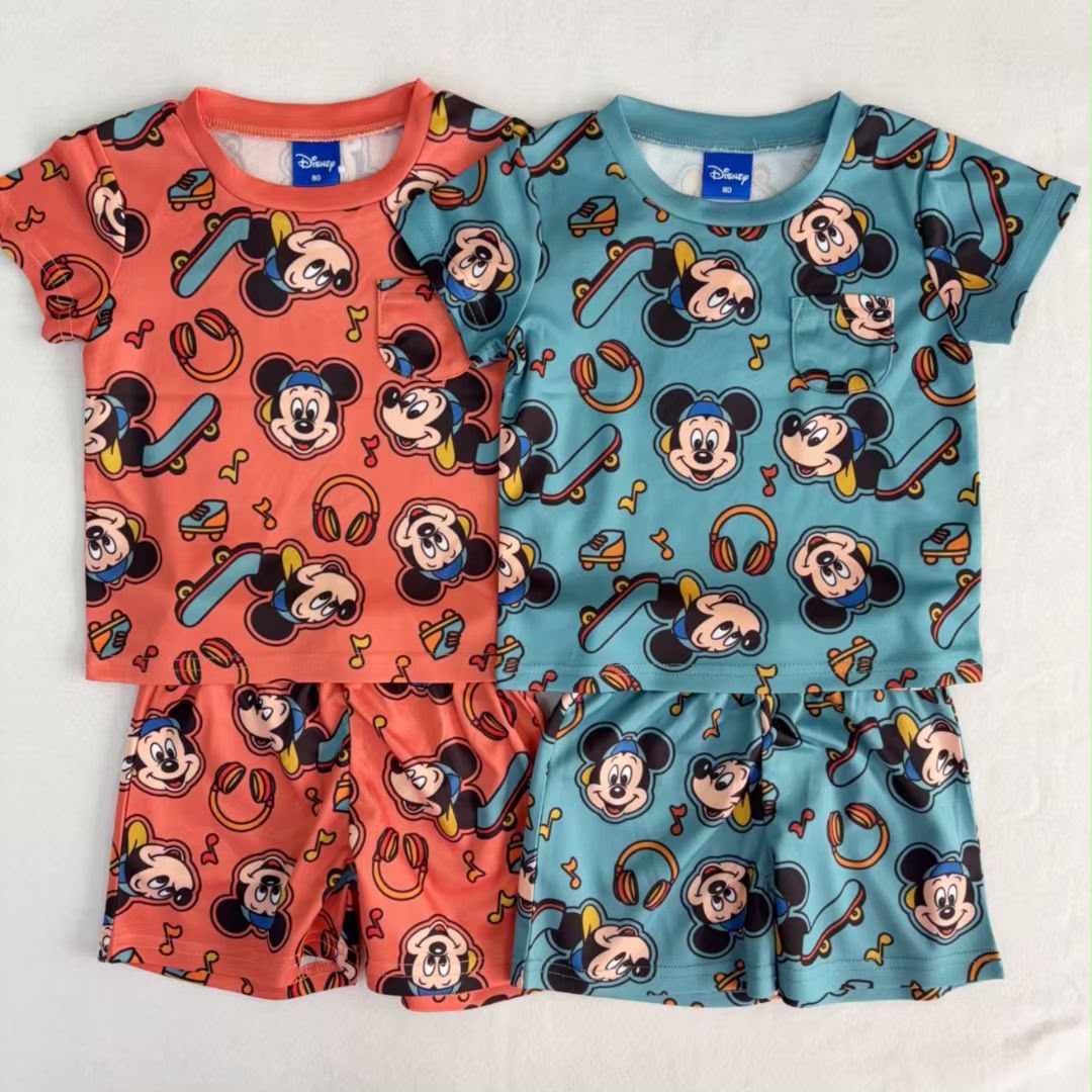預訂款Disney Mickey 速乾款短袖套裝～