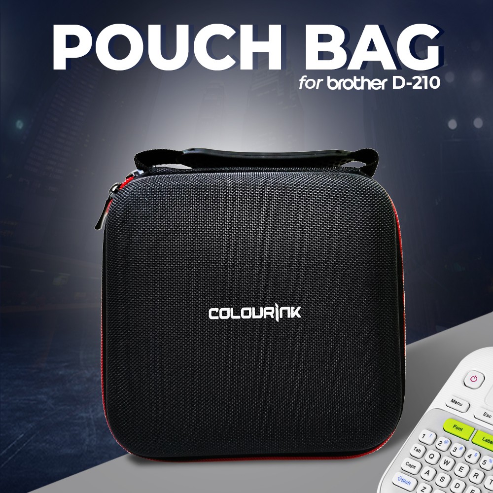 Portable Hard Cover Protection Pouch Case Casing Brother P-Touch PT-D210 Epson K200 K400 Carry Storage Eva Bag 👜 PTD210