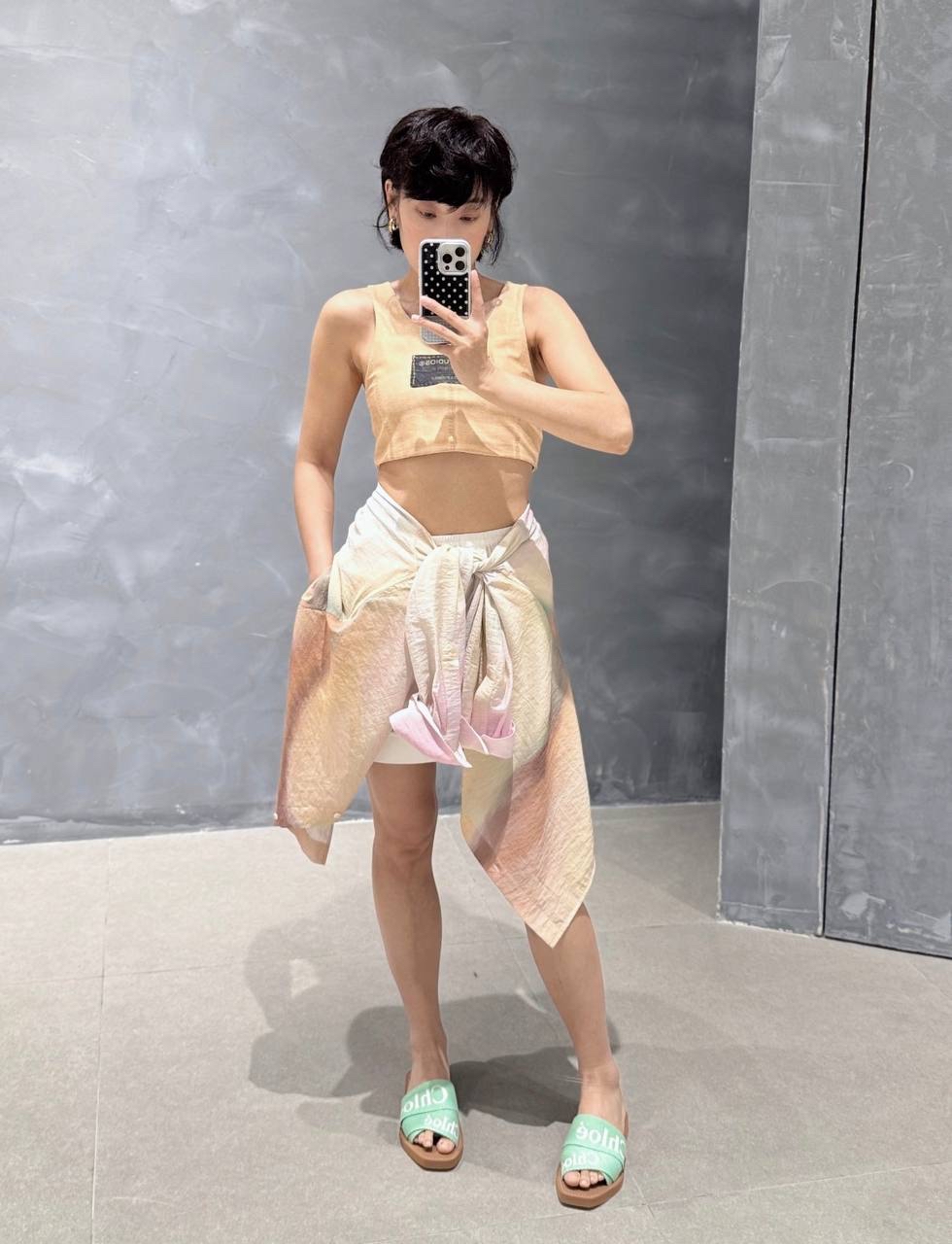斷碼價✨夏天必備🍒訂貨📮Chloe woody sandal (薄荷綠) Size 36 37 40 42