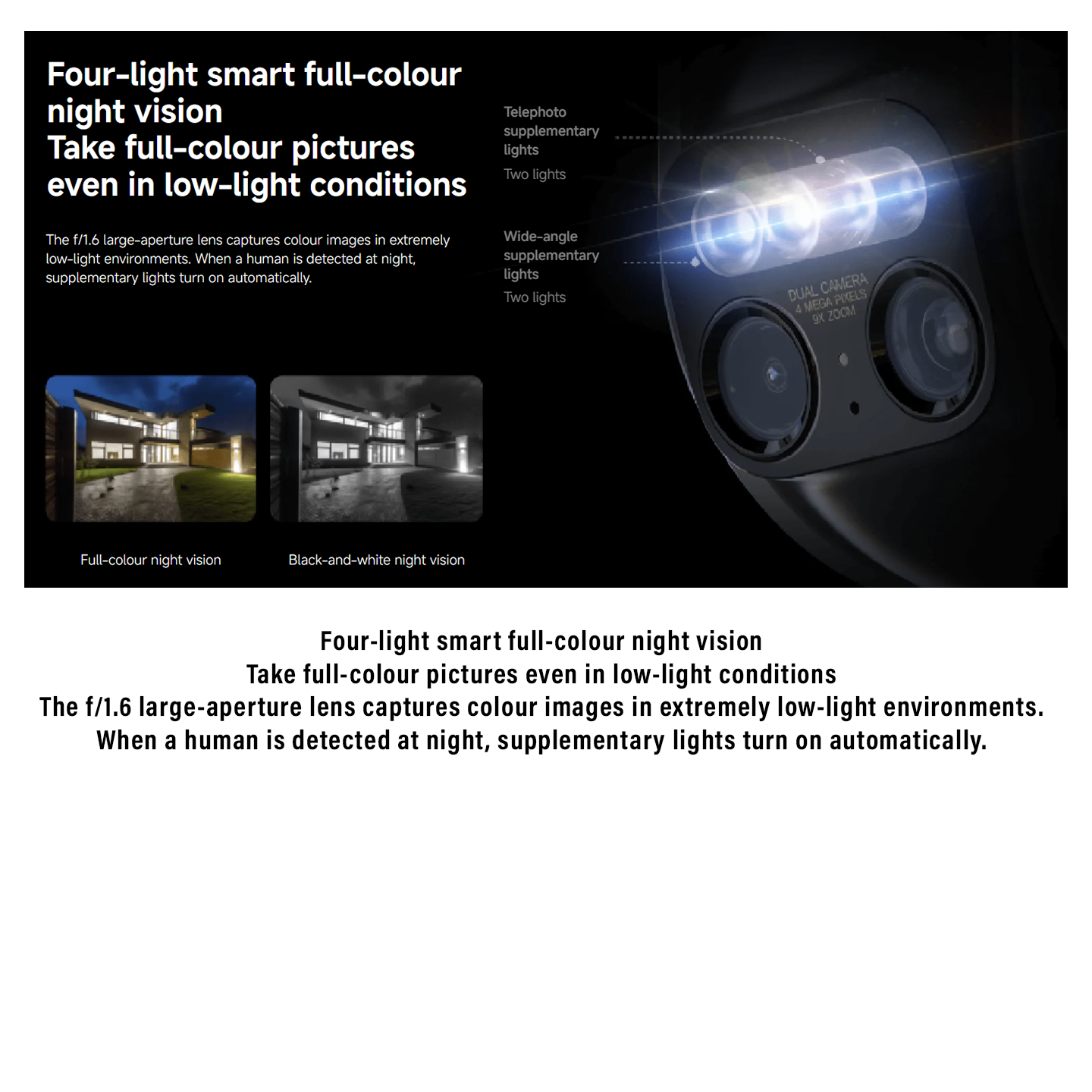 Xiaomi CW700S PTZ Outdoor Camera 9X Zoom (BHR9401EU)