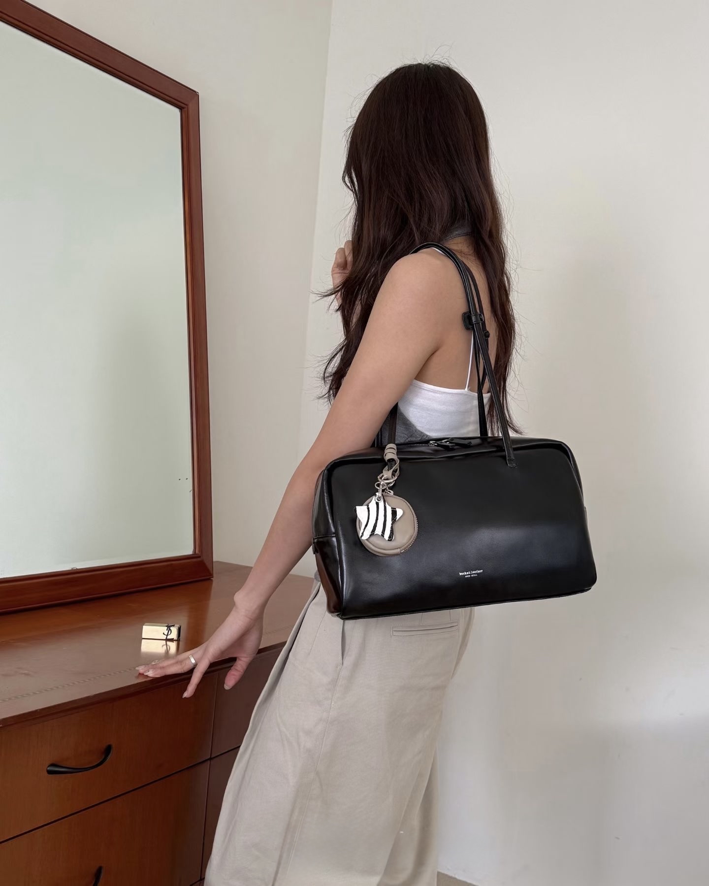 BL OS 法式吐司包-真皮-size L