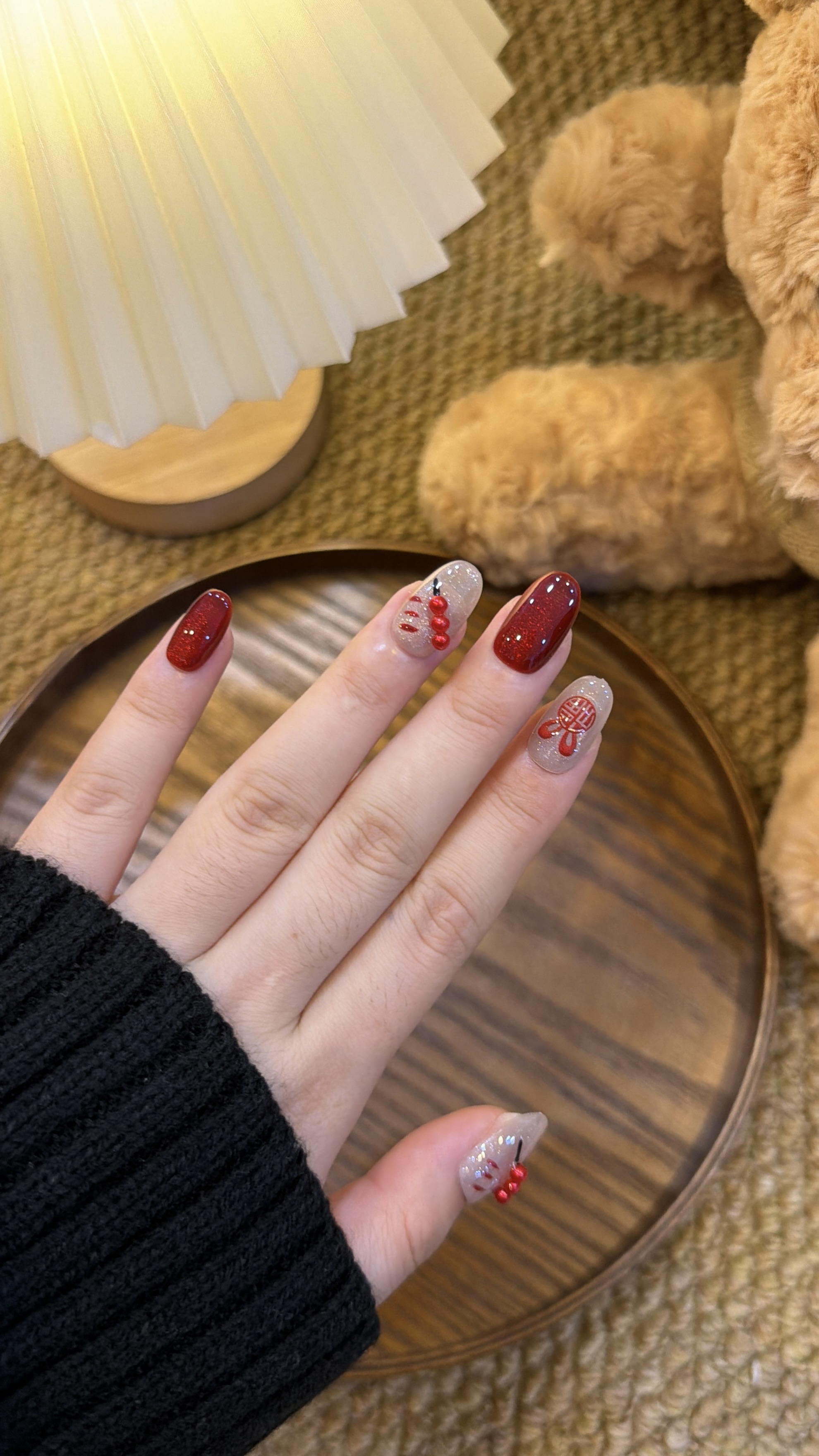 万事呈红 短椭圆