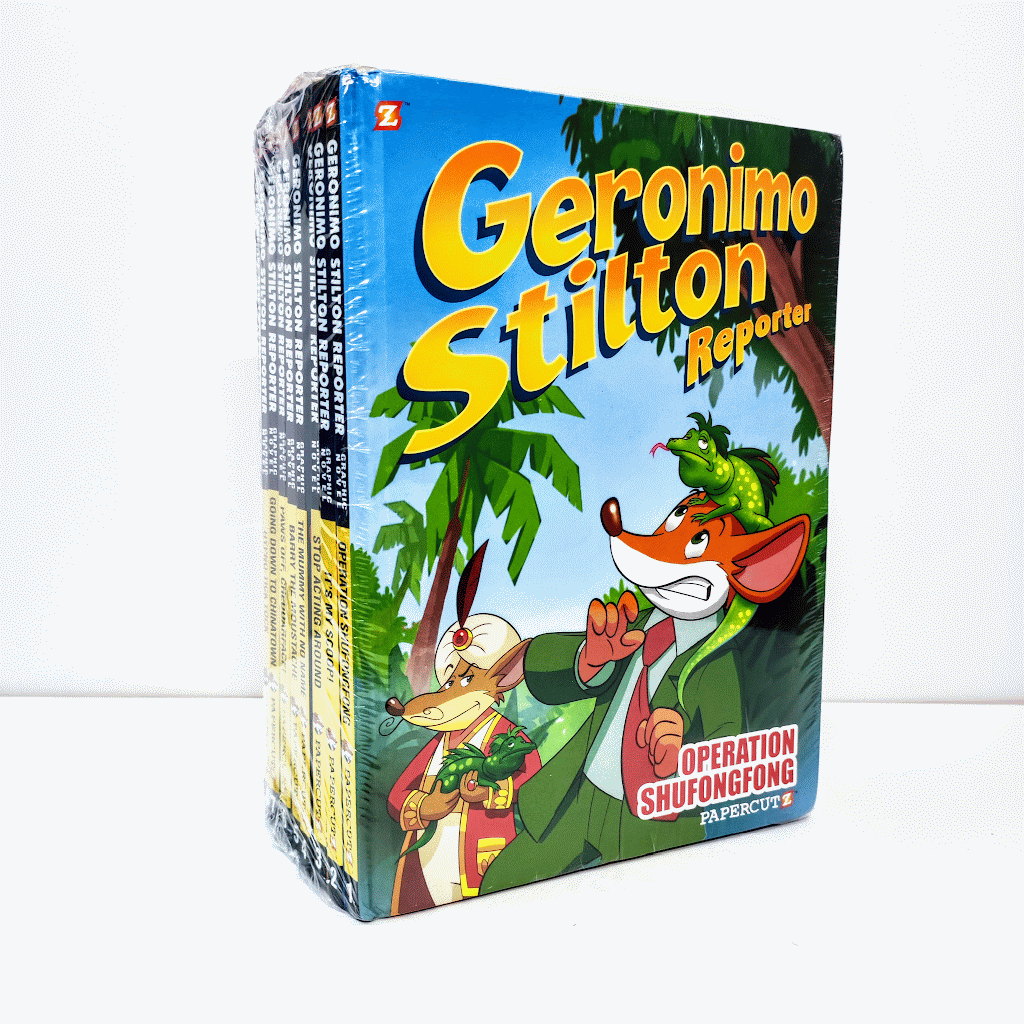  Geronimo Stilton Reporter Graphic Novels 9 books | 精裝 老鼠記者全彩冒險漫畫繪本版小說 S73