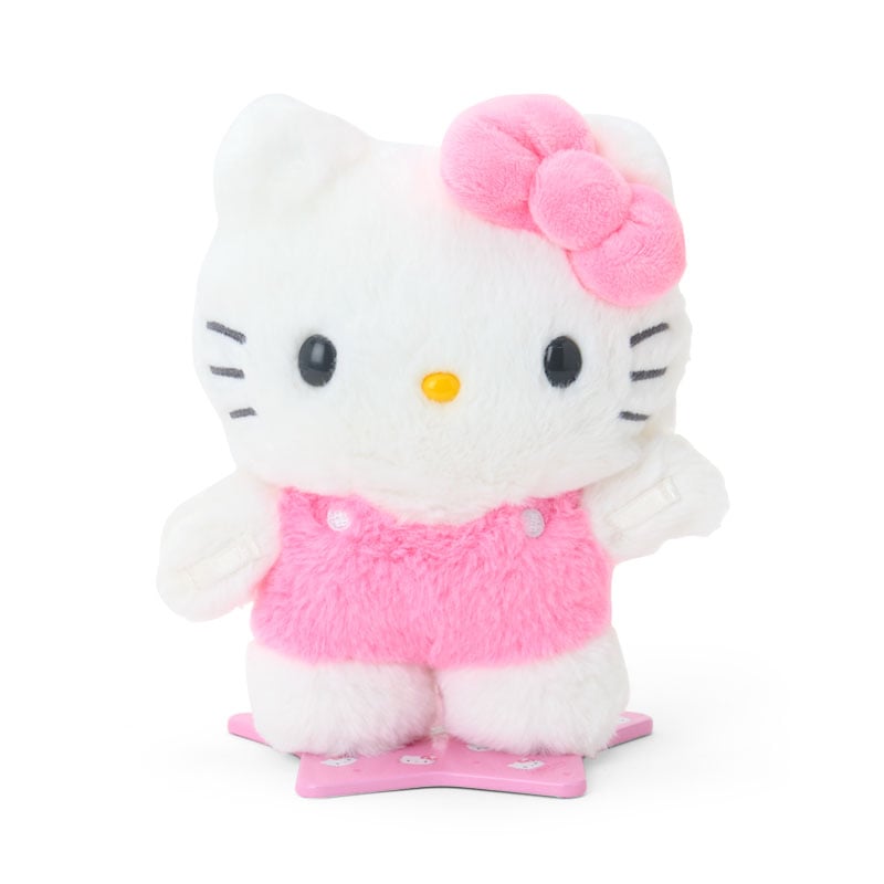 Sanrio Hello Kitty 磁石公仔M 可自由調校手腳姿勢 星形底板