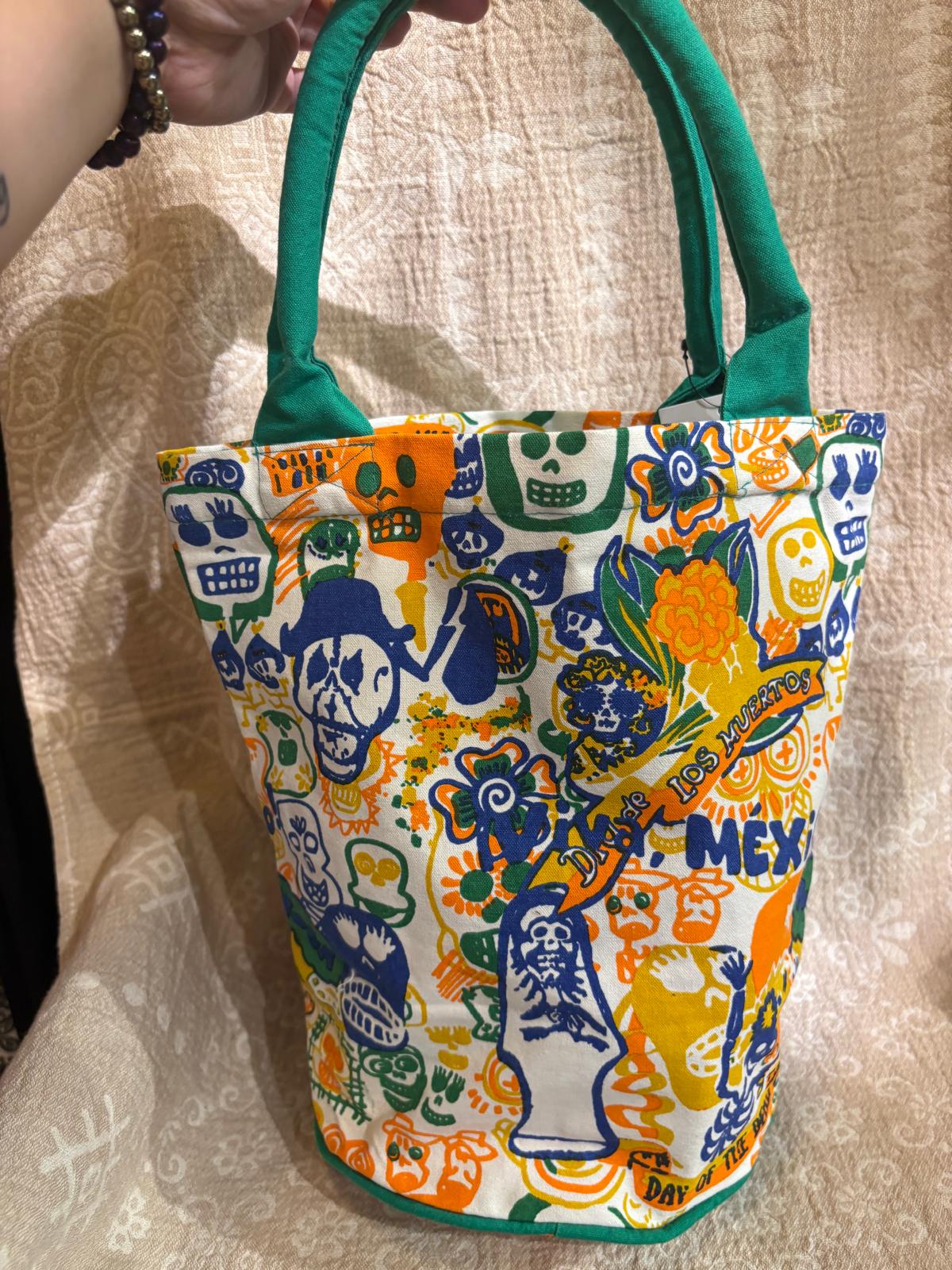 日本牌子Amina - 墨西哥印花手提水桶包