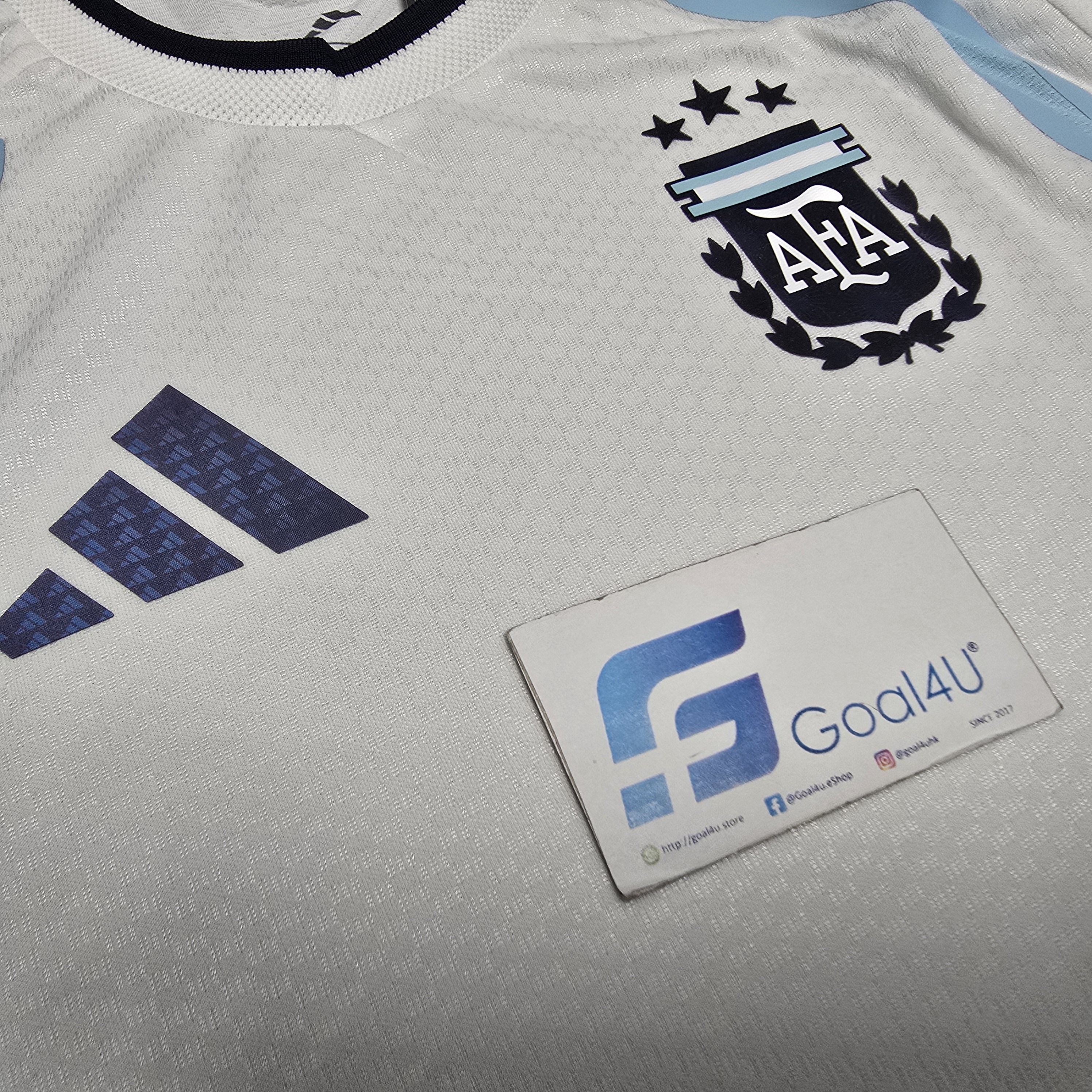 Adidas Argentina 阿根廷 2025-26 Tiro Pro 球員版訓練球衣 (加印球員版贊助) JZ5943