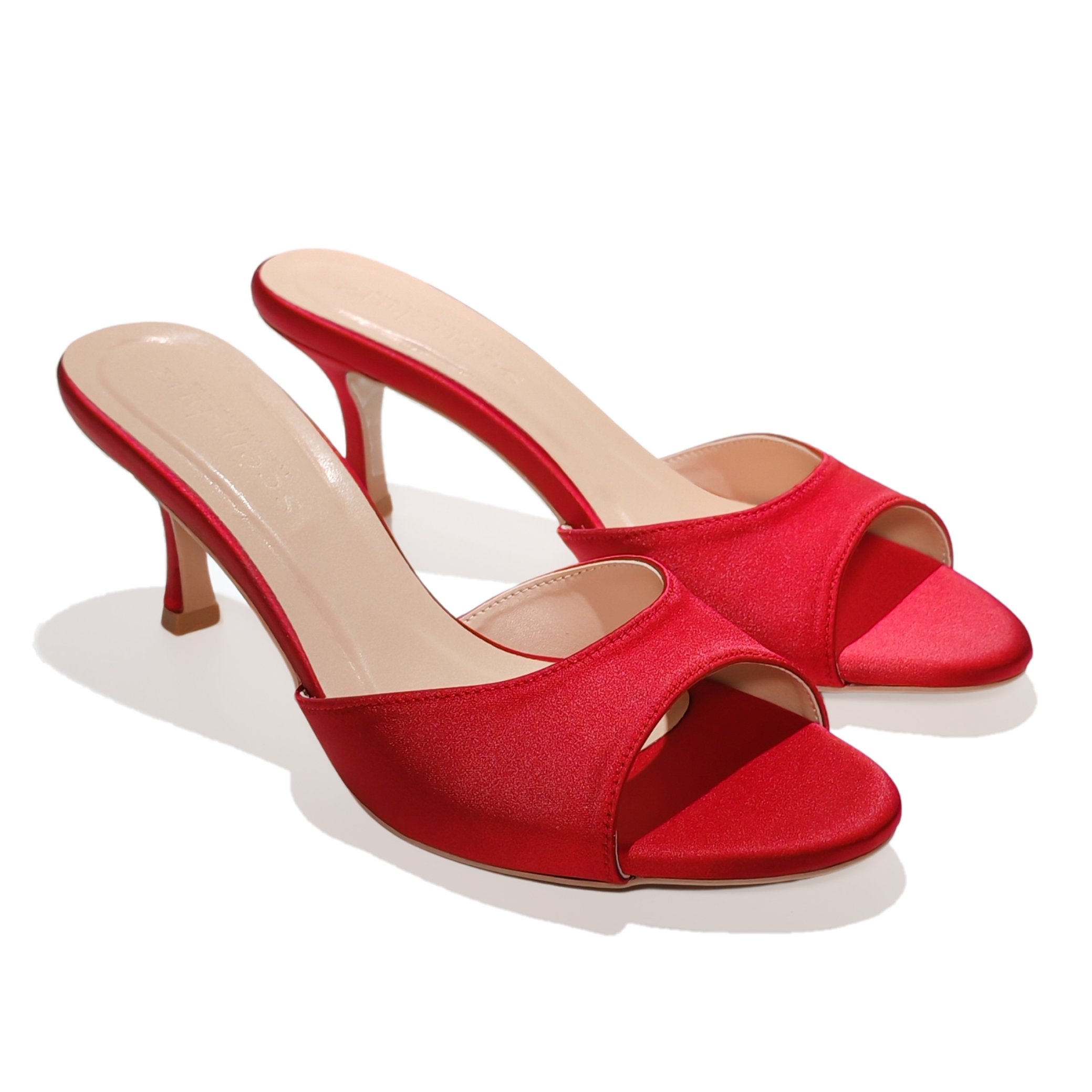 MAYA 65 RED SATIN