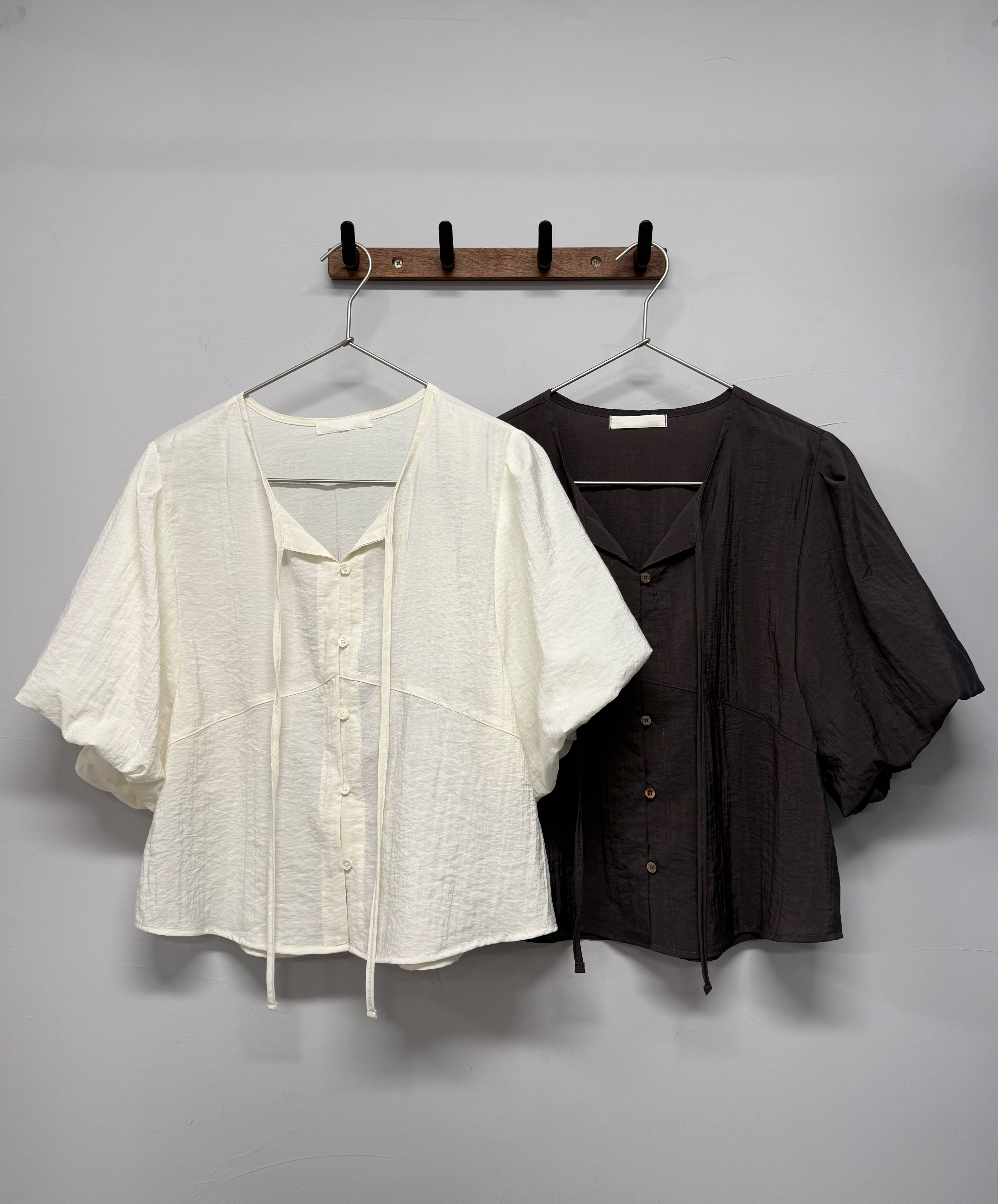 Puff sleeve design top #top132