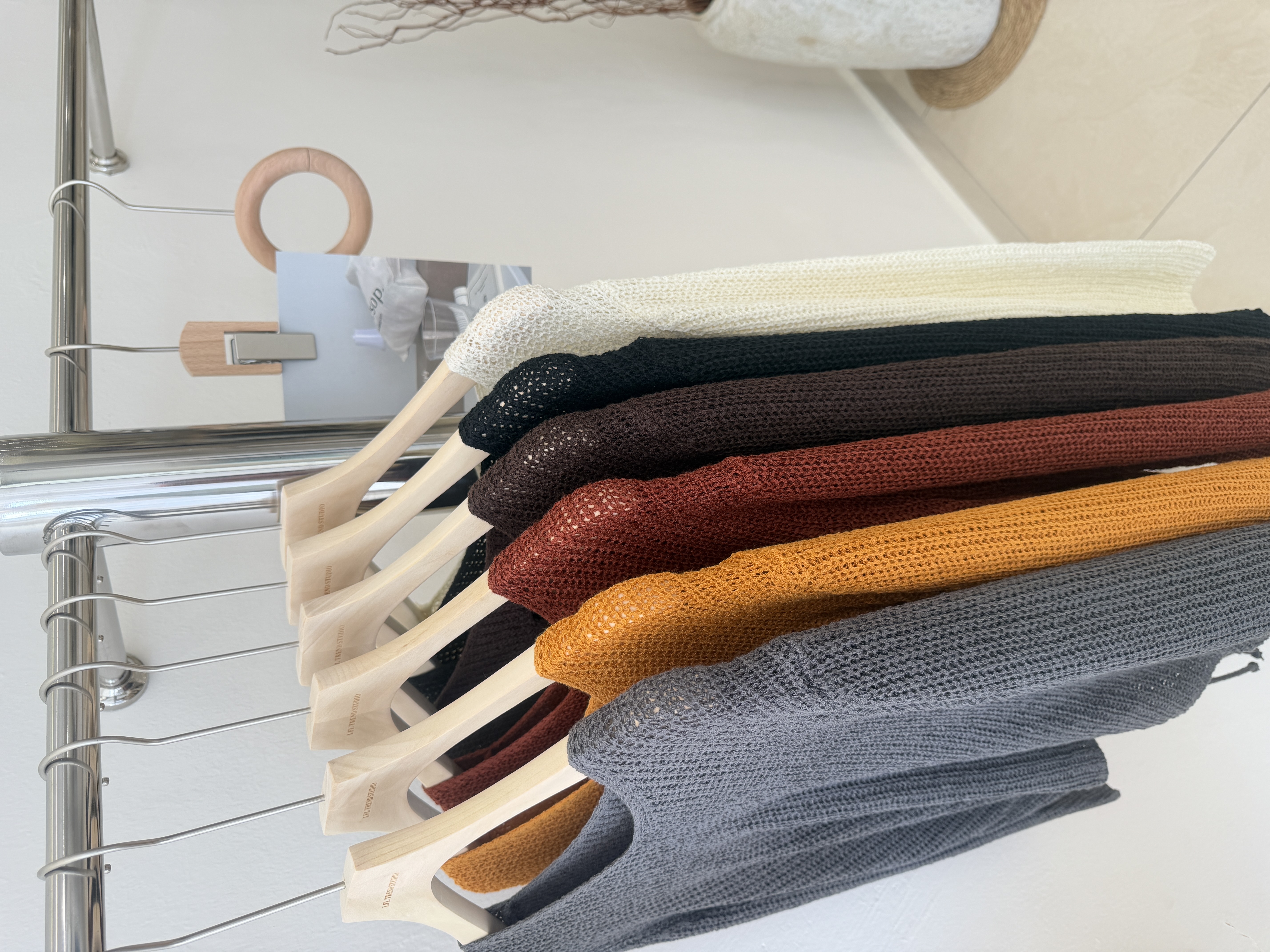 6738 爆款个性抽绳针织上衣