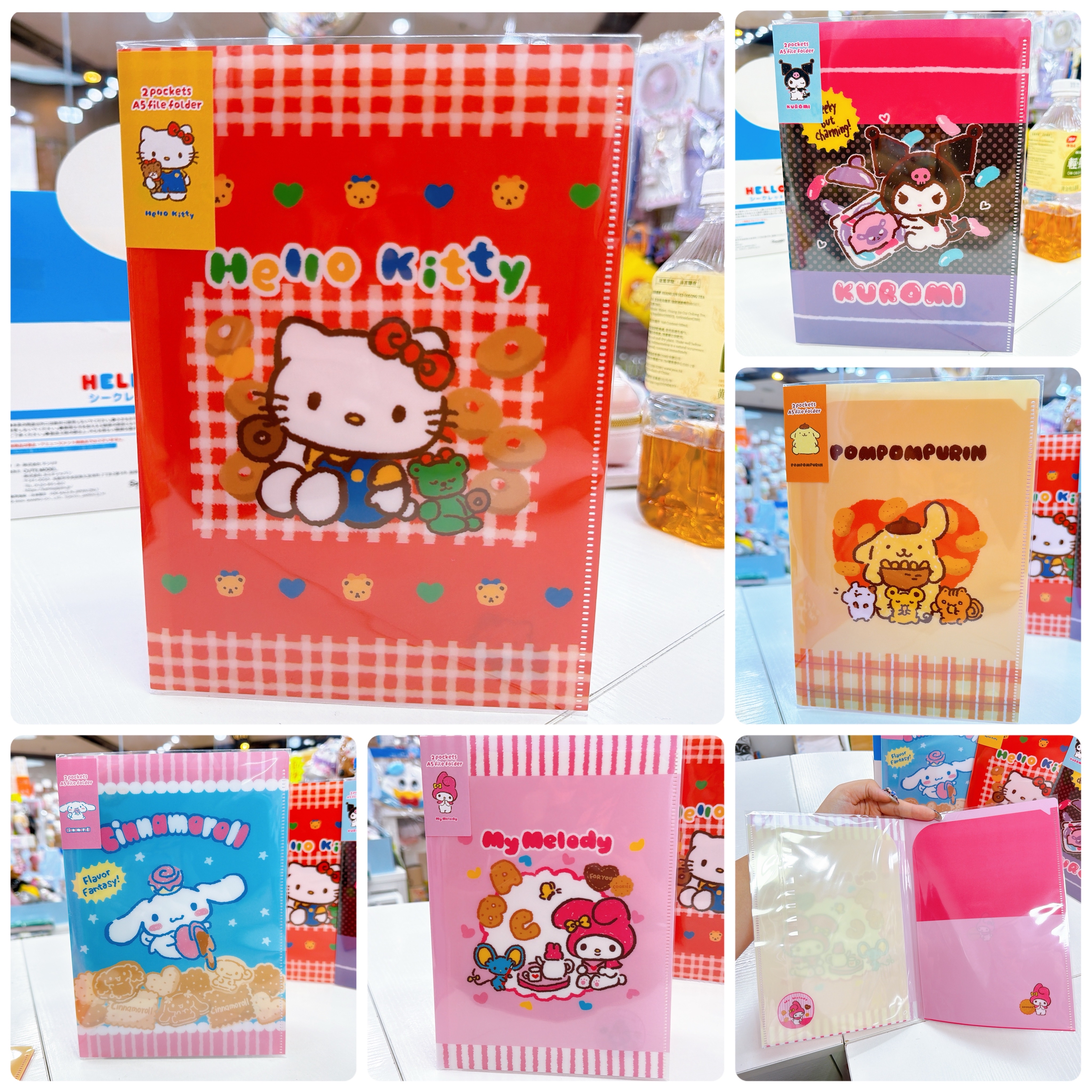 日本直送sanrio  A5 File