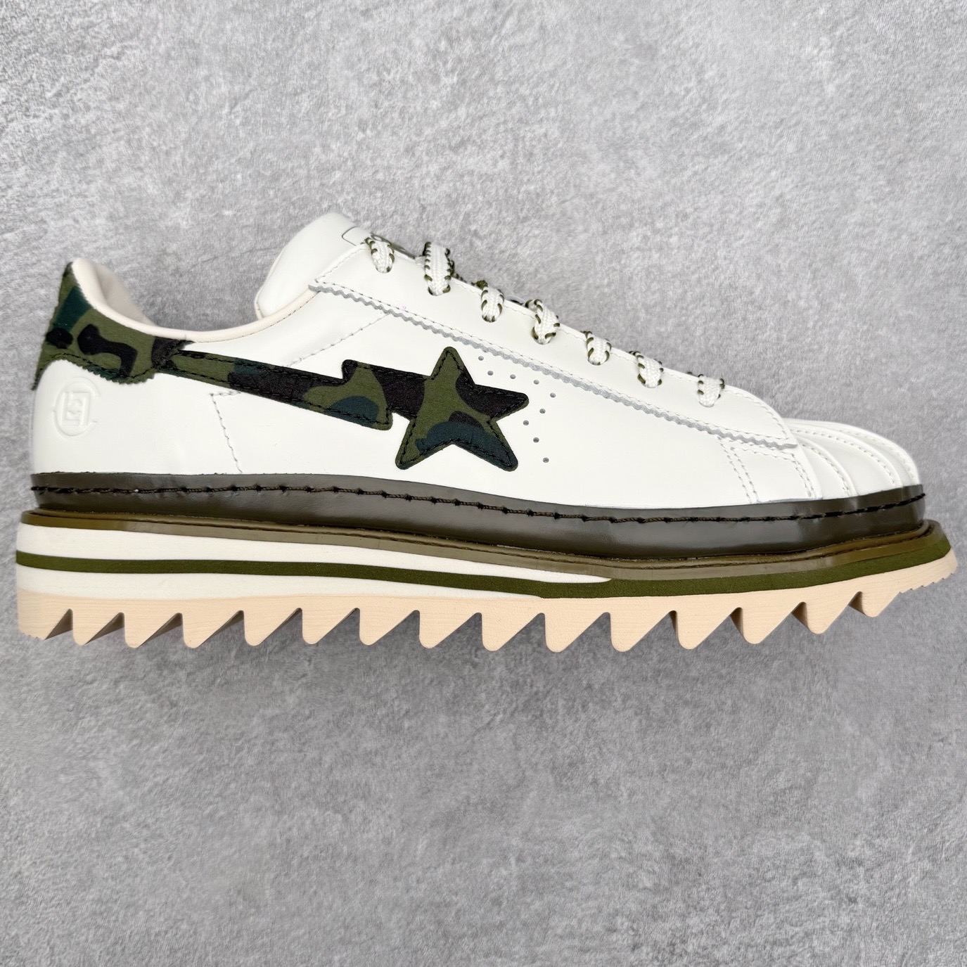 adidas SuperstarCLOT by Edison Chen x Bape Off White KJ1473 