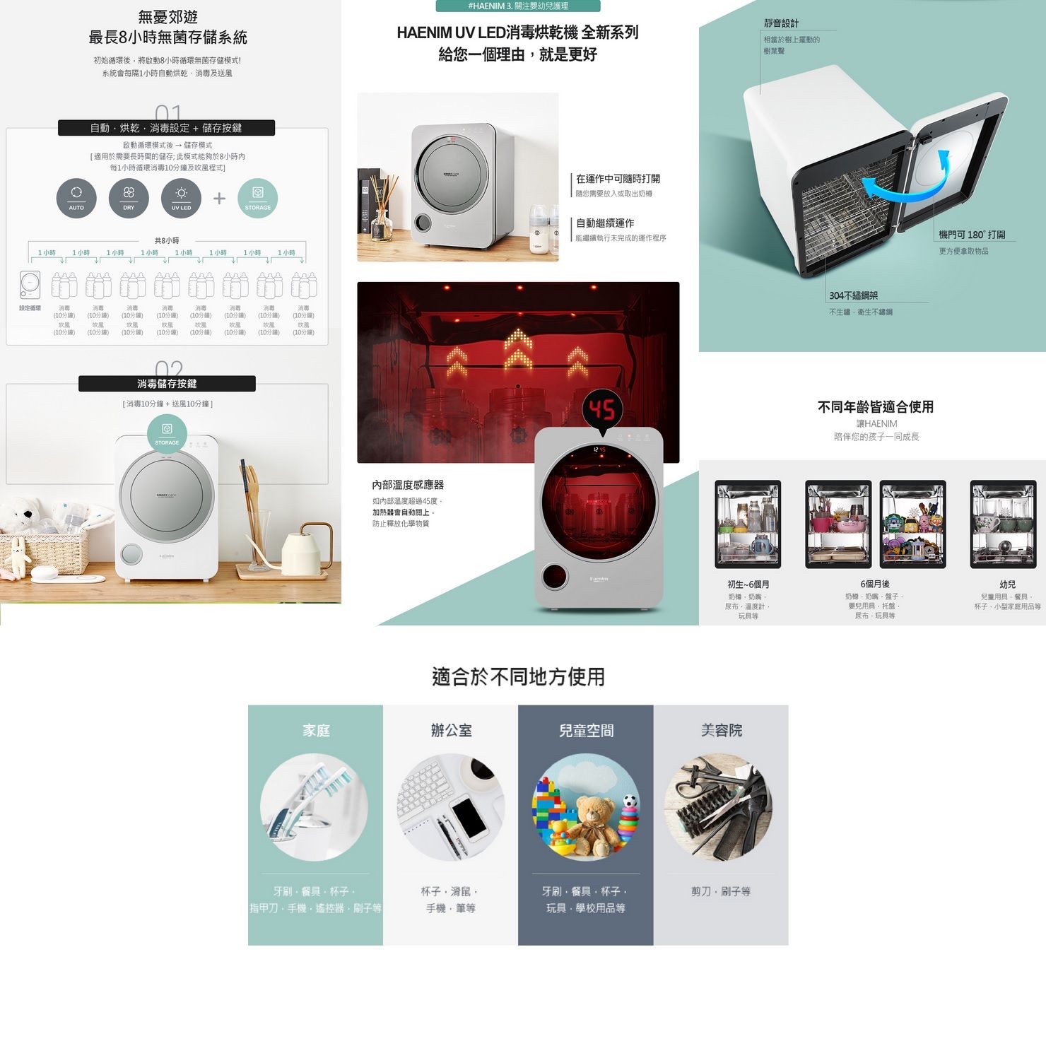 Haenim喜臨03L 第3代UV LED消毒烘乾機 (LED版)