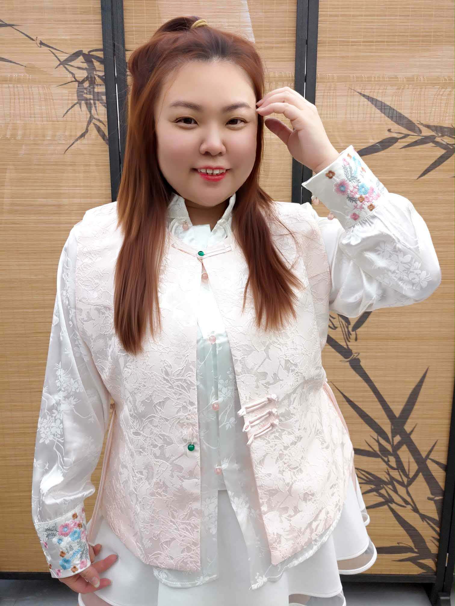 DDE15 独特设计新中式马甲