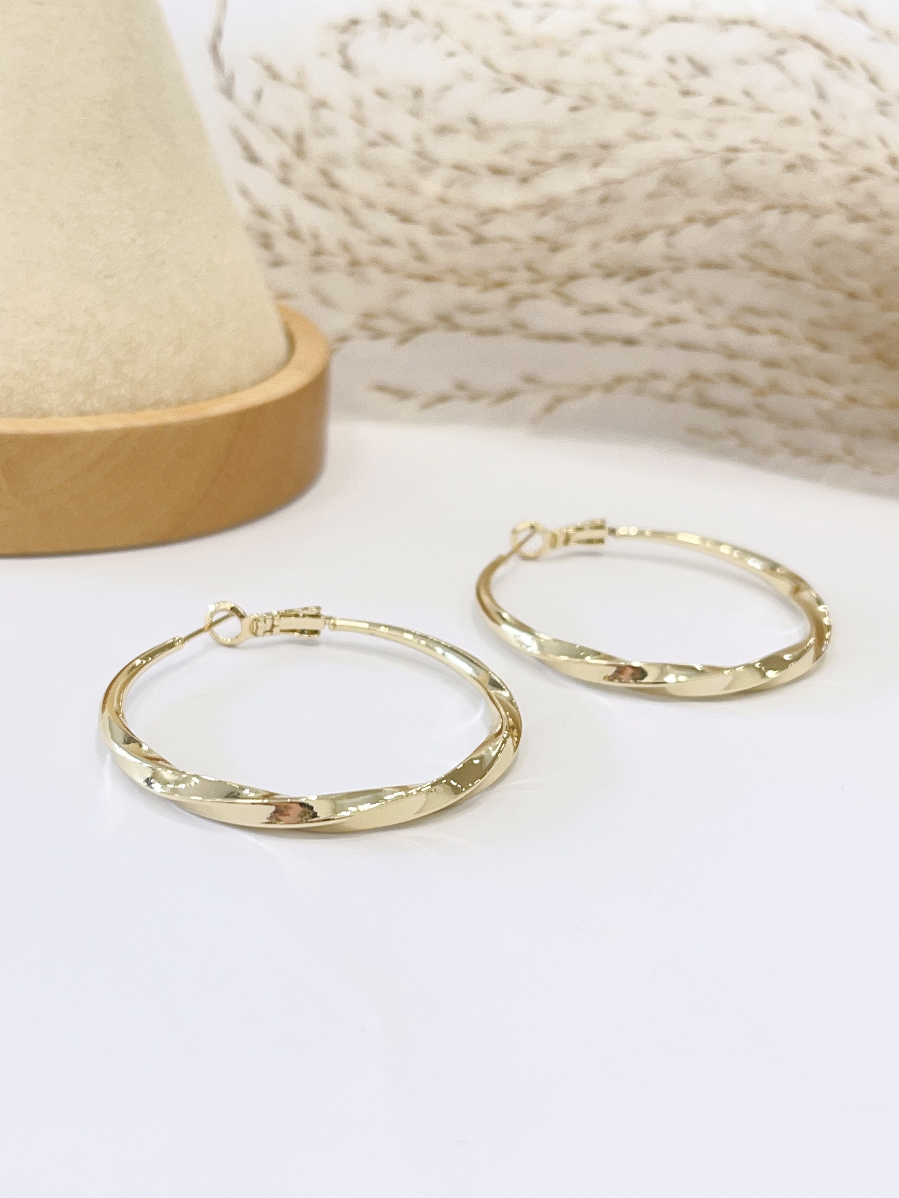 切割纹路感简约耳环