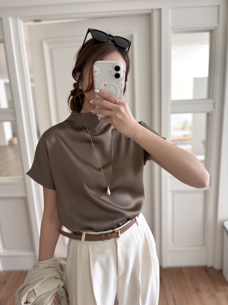 Timeless Pleated Flow Pants (Ivory)