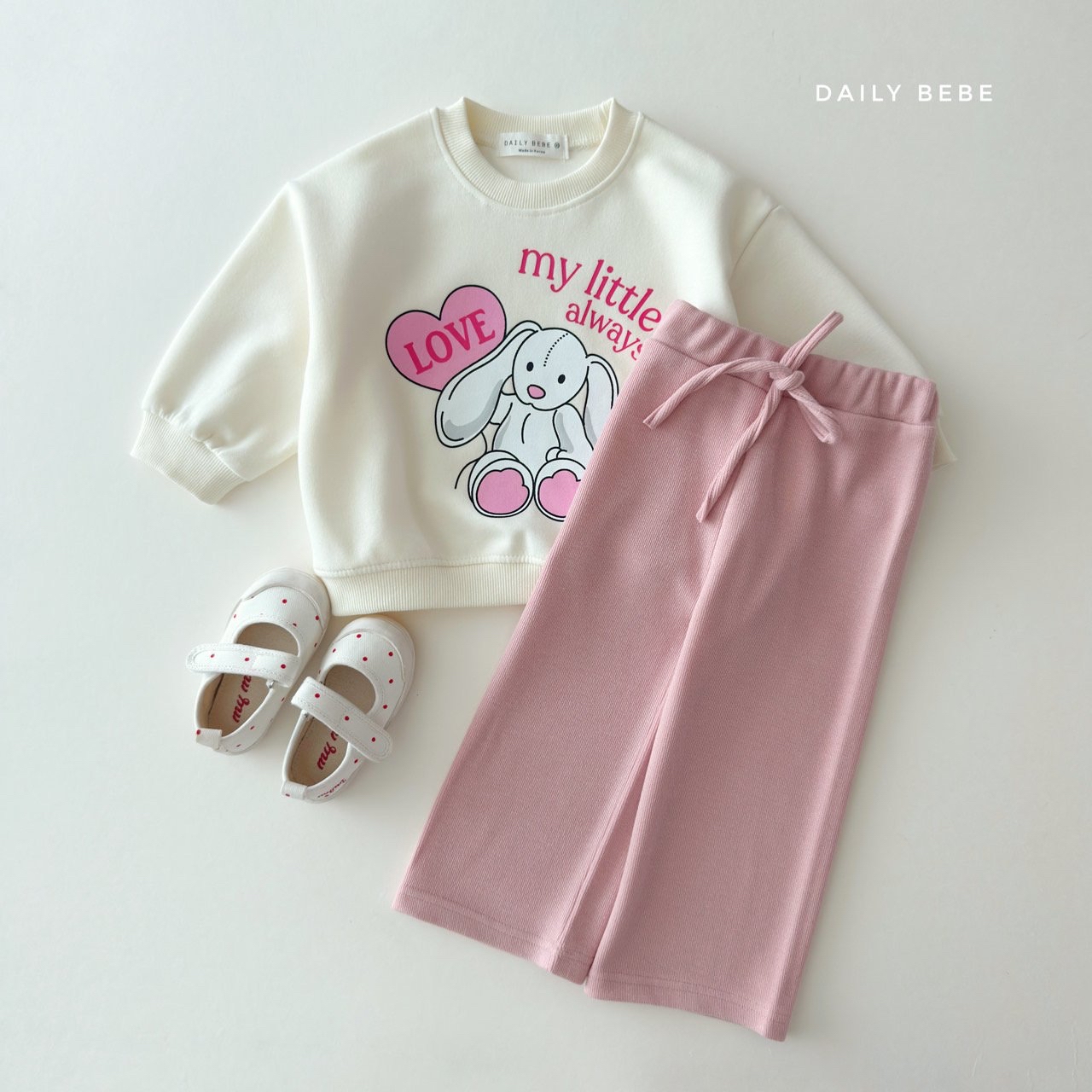 Dailybebe | Knit Wide Pants