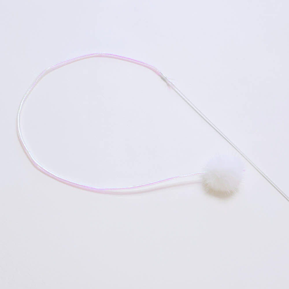 韓國 🇰🇷 handmade 毛毛球 貓棒 