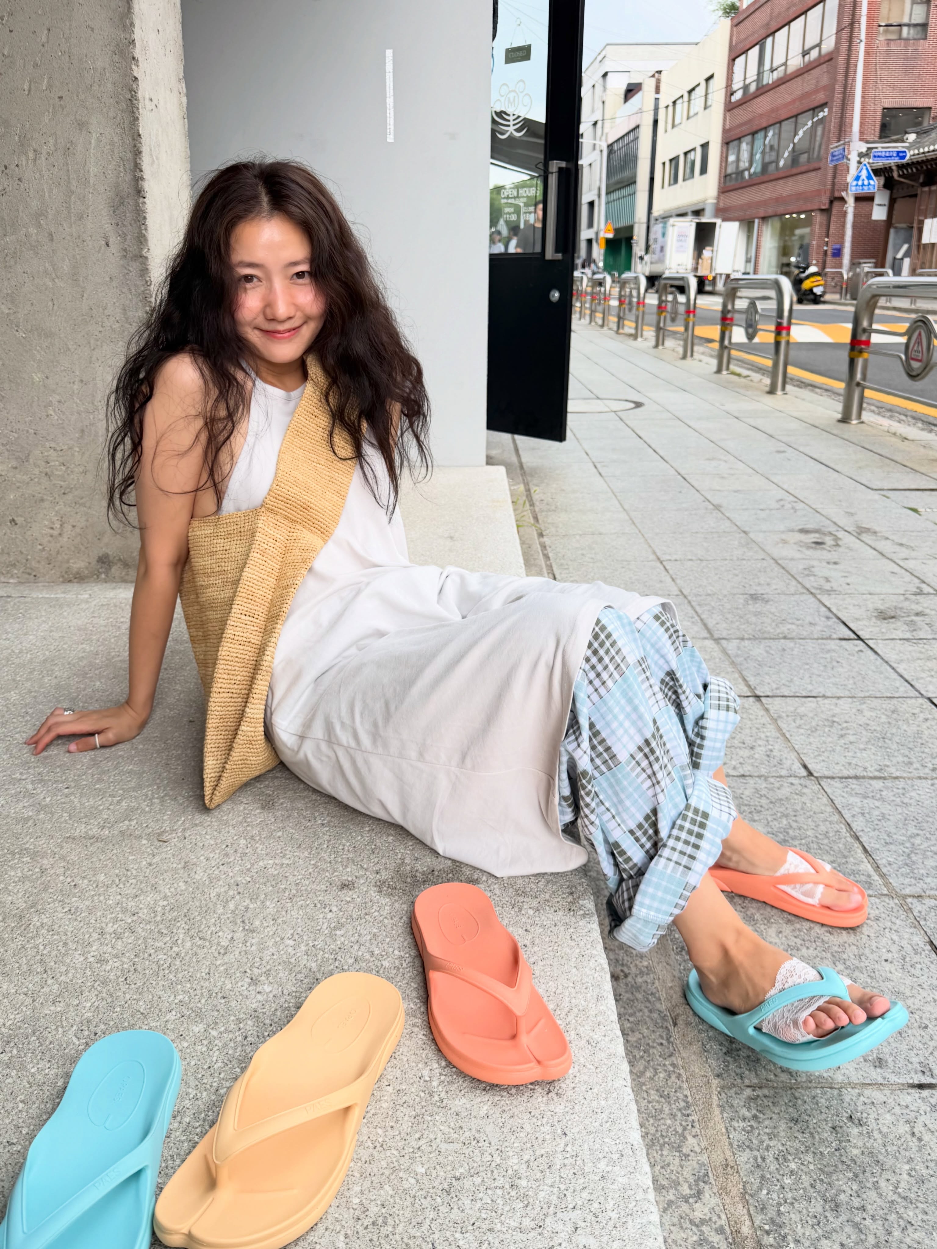 🇰🇷韓國Paes Flippy 雲朵感人字拖