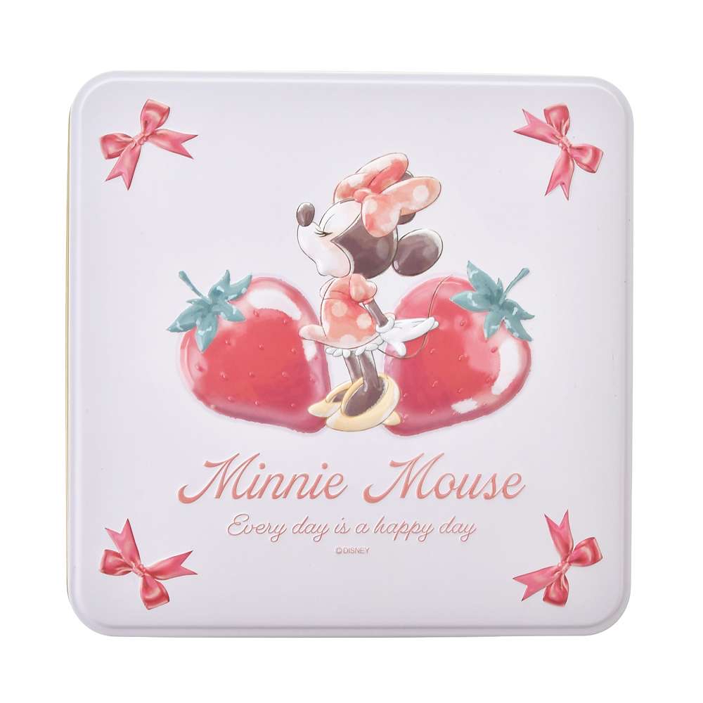 日本預訂📍日本迪士尼GLOSSY FRUITS系列 - 米妮鐵盒餅乾 27/1日本開售