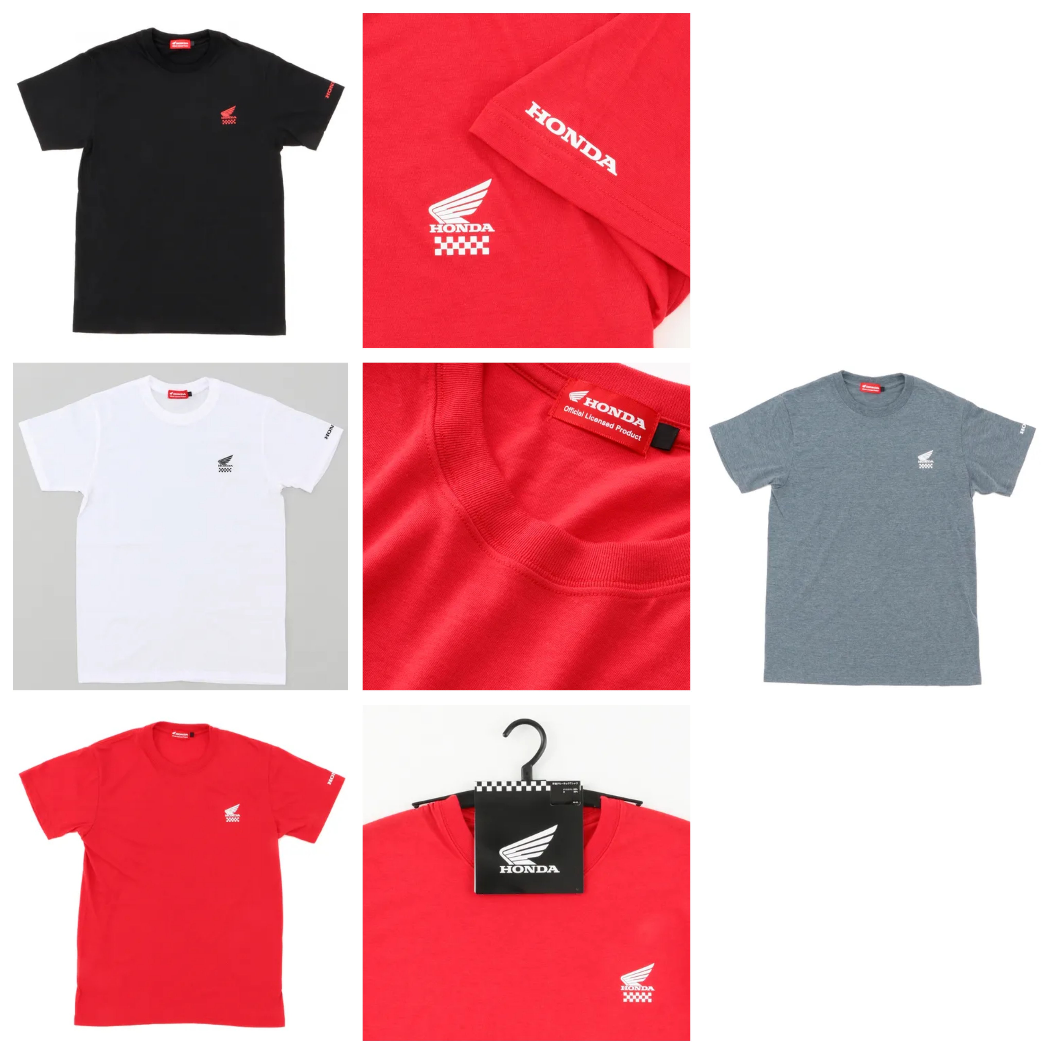 日本直送~新款HONDA短Tee 4色選擇