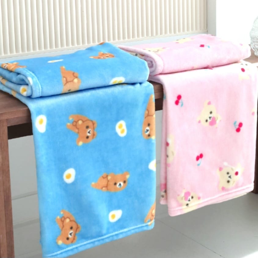 《預訂貨品》全新韓國限定 Rilakkuma 毛毯/披肩兩用