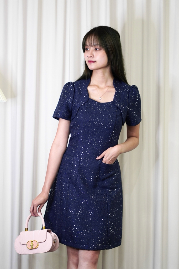 12791 Midnight Sparkle Dress