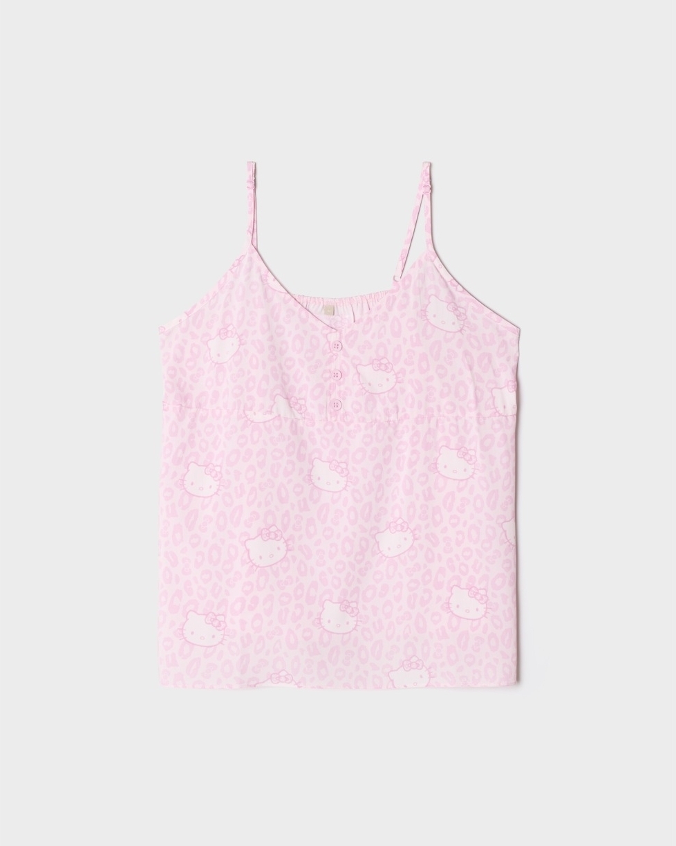 預購 7月中發貨｜SPAO X Hello Kitty Leopard 睡衣套裝