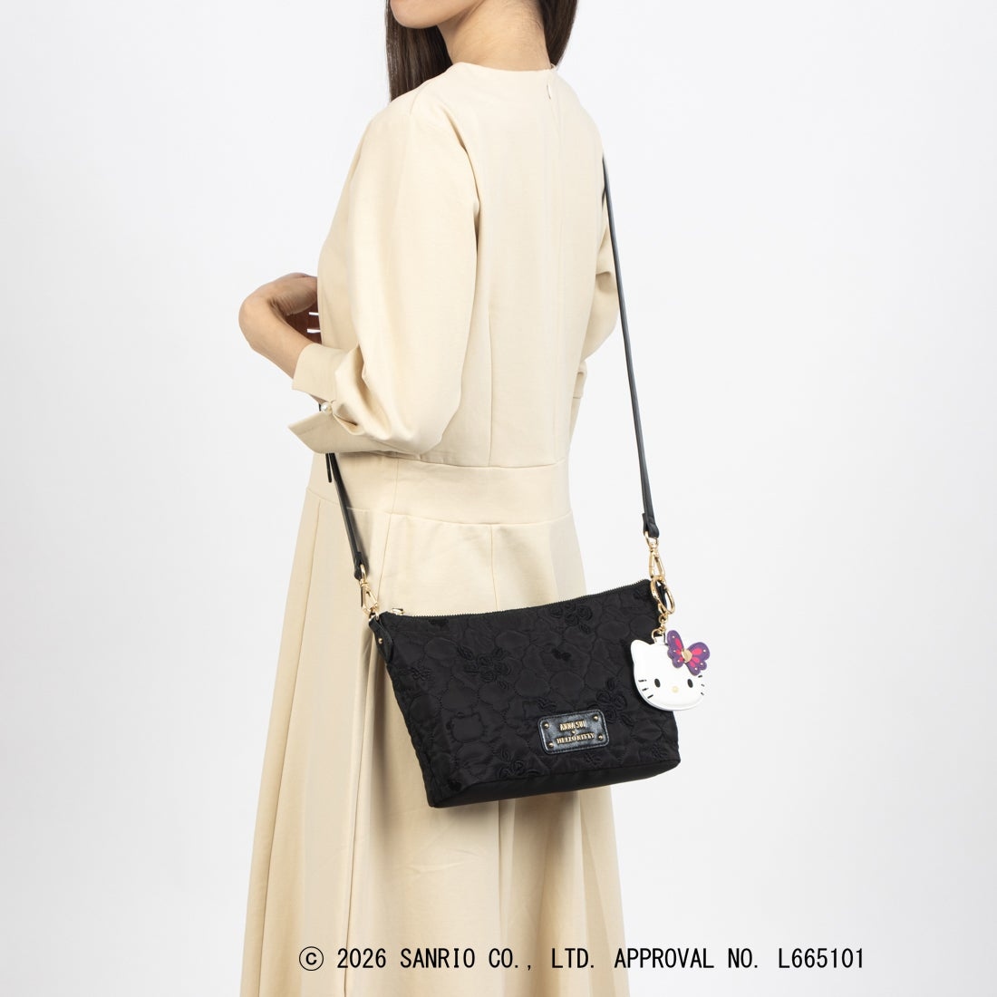 🌸 【預訂】ANNA SUI×HELLO KITTY 斜孭袋