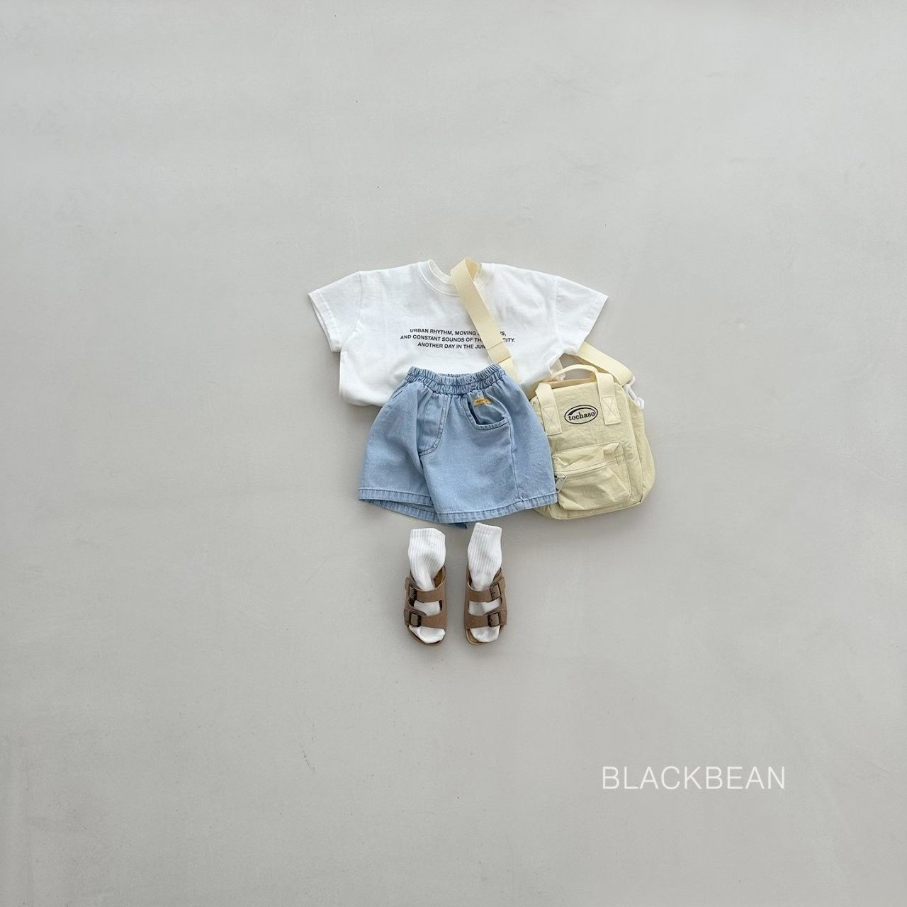 🇰🇷Blackbean&kids tee親子