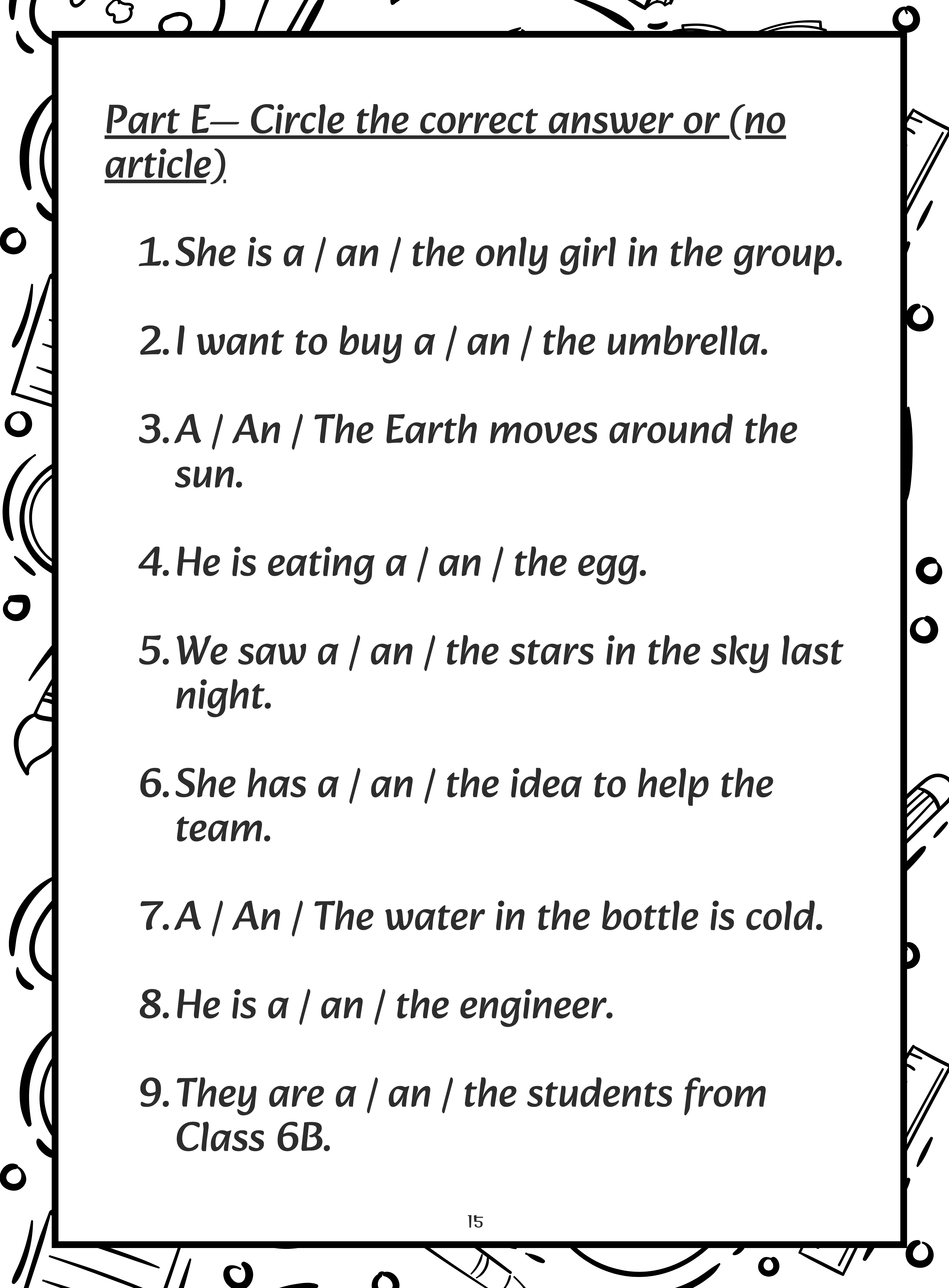 Grammar Focus-Articles